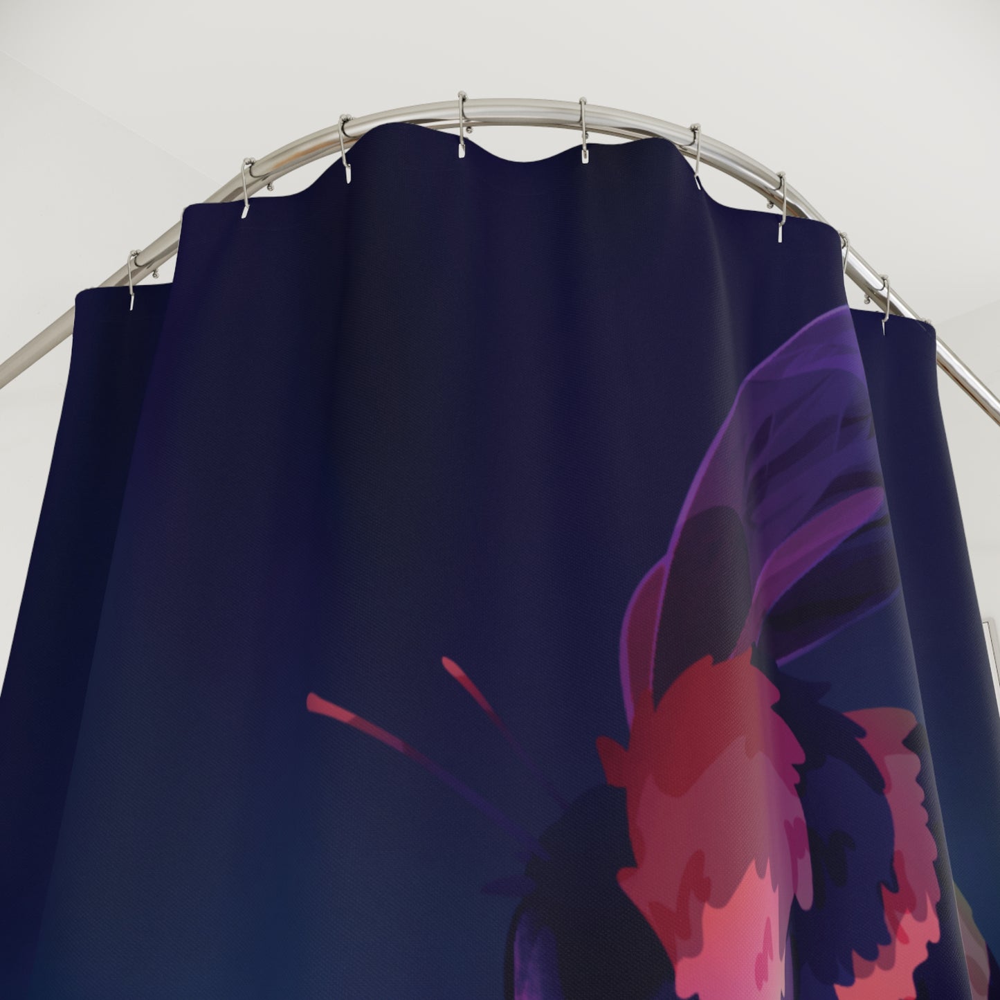 Whimsical Floral Shower Curtain