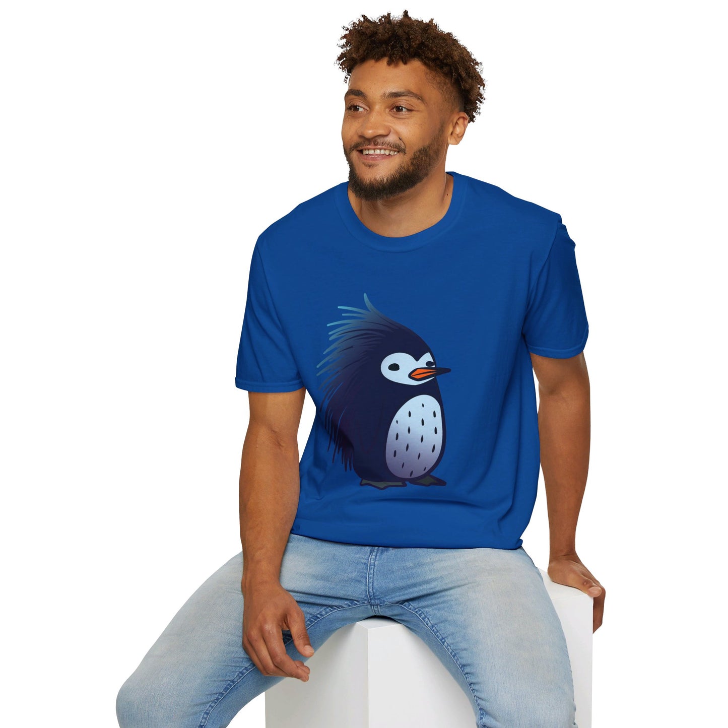 Porcupenguin Remix Softstyle T-Shirt