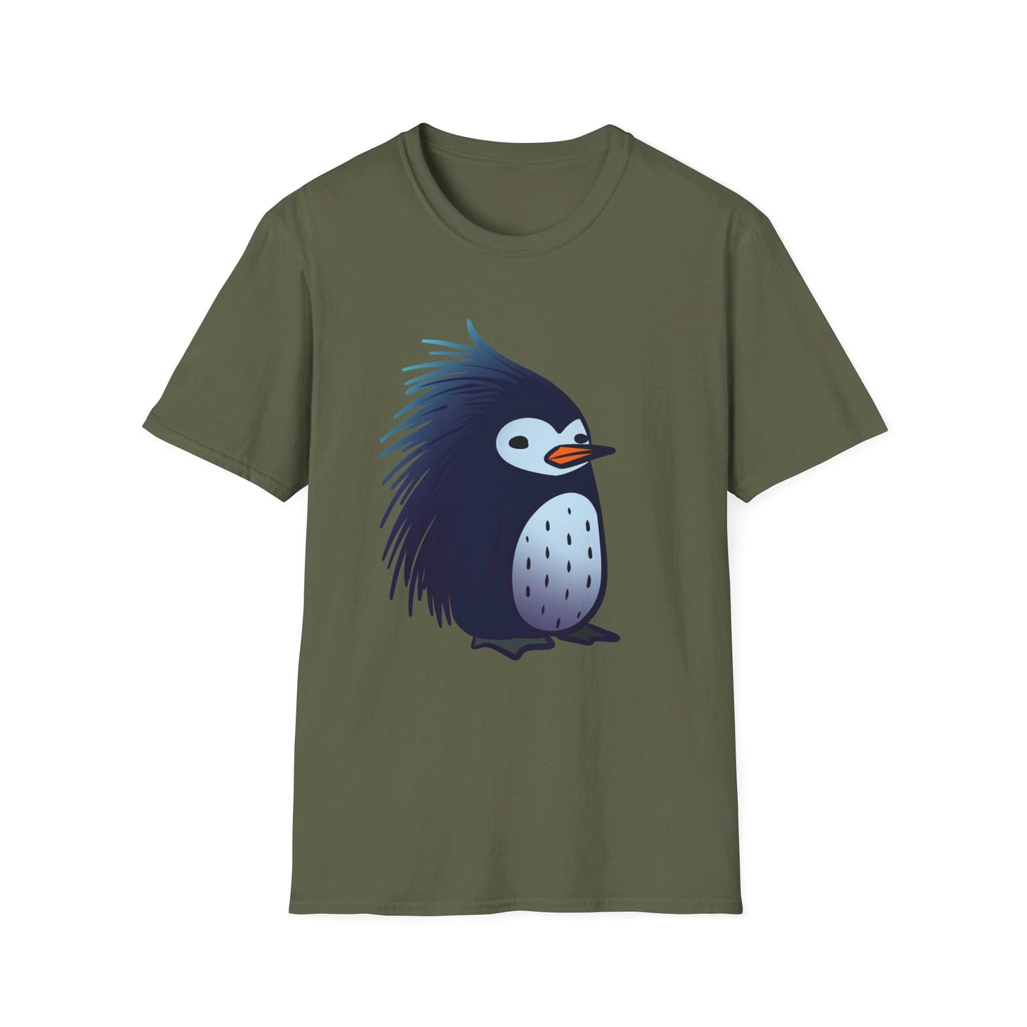 Porcupenguin Remix Softstyle T-Shirt