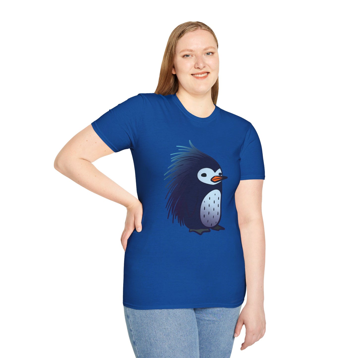 Porcupenguin Remix Softstyle T-Shirt