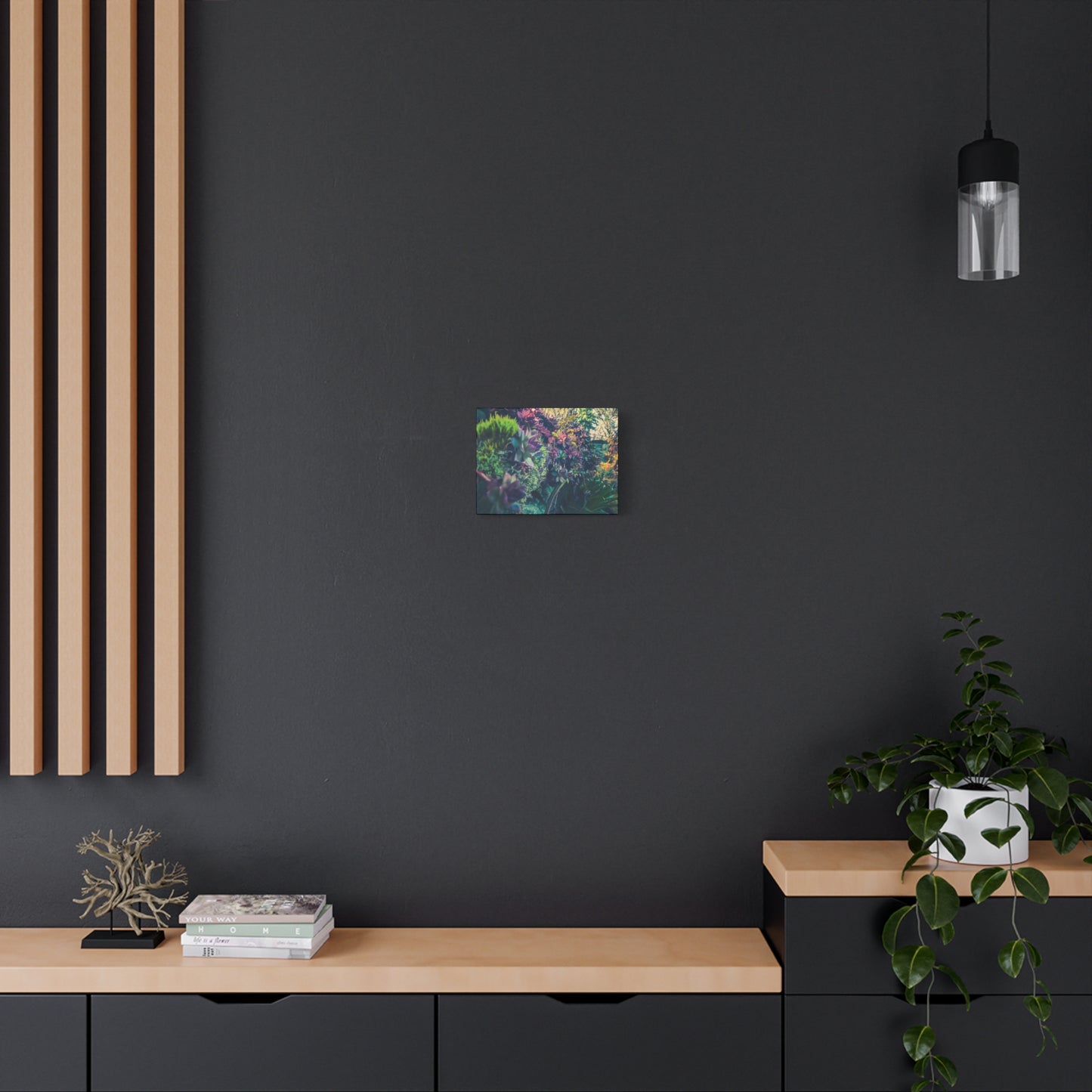 Vibrant Succulent Wall Art Canvas - 12x16 Stretched Print for Nature Lovers
