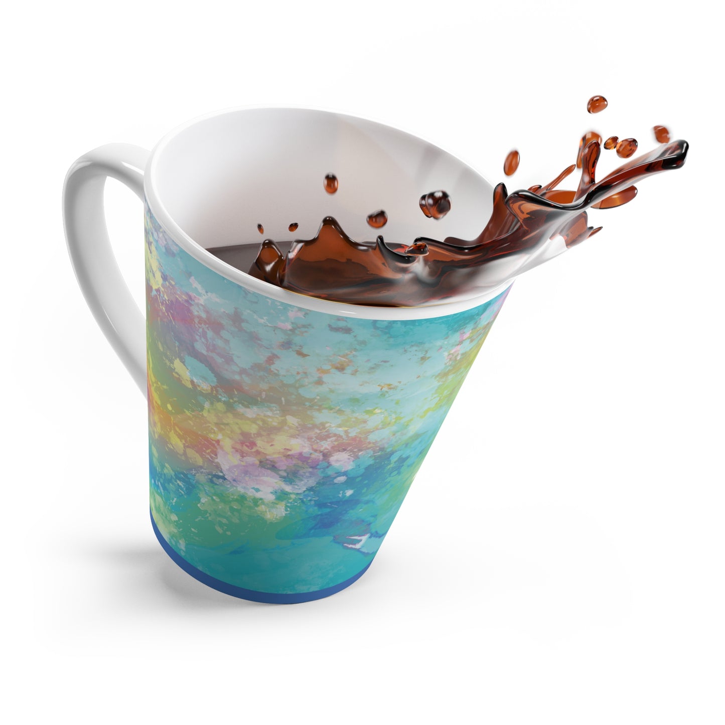 Loodle's Doodle's Logo Latte Mug