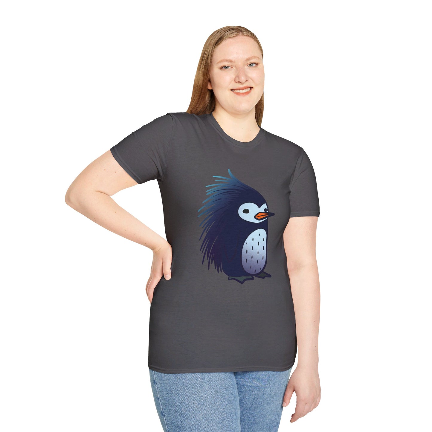 Porcupenguin Remix Softstyle T-Shirt