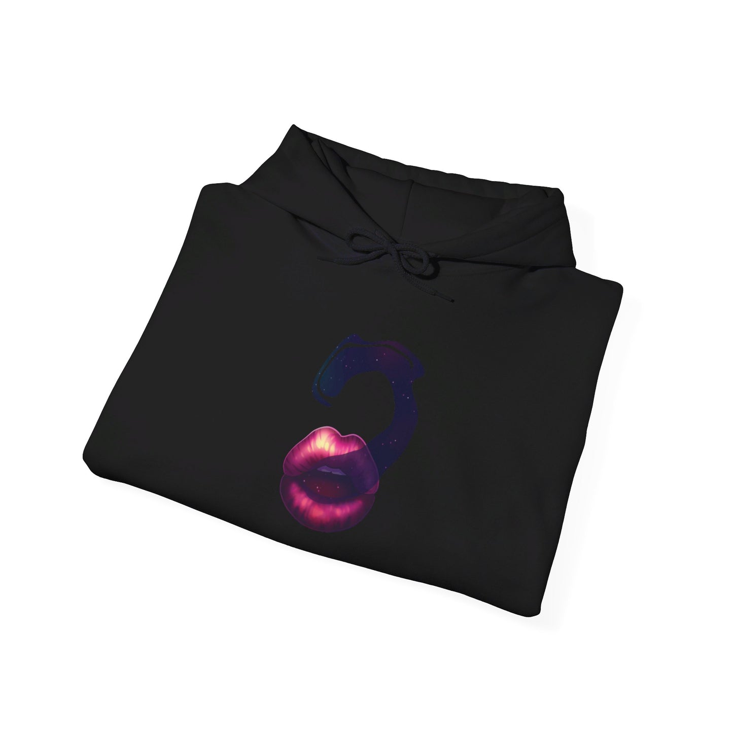 Kiss the Cosmos <3 Heavy Blend™ Hooded Sweatshirt