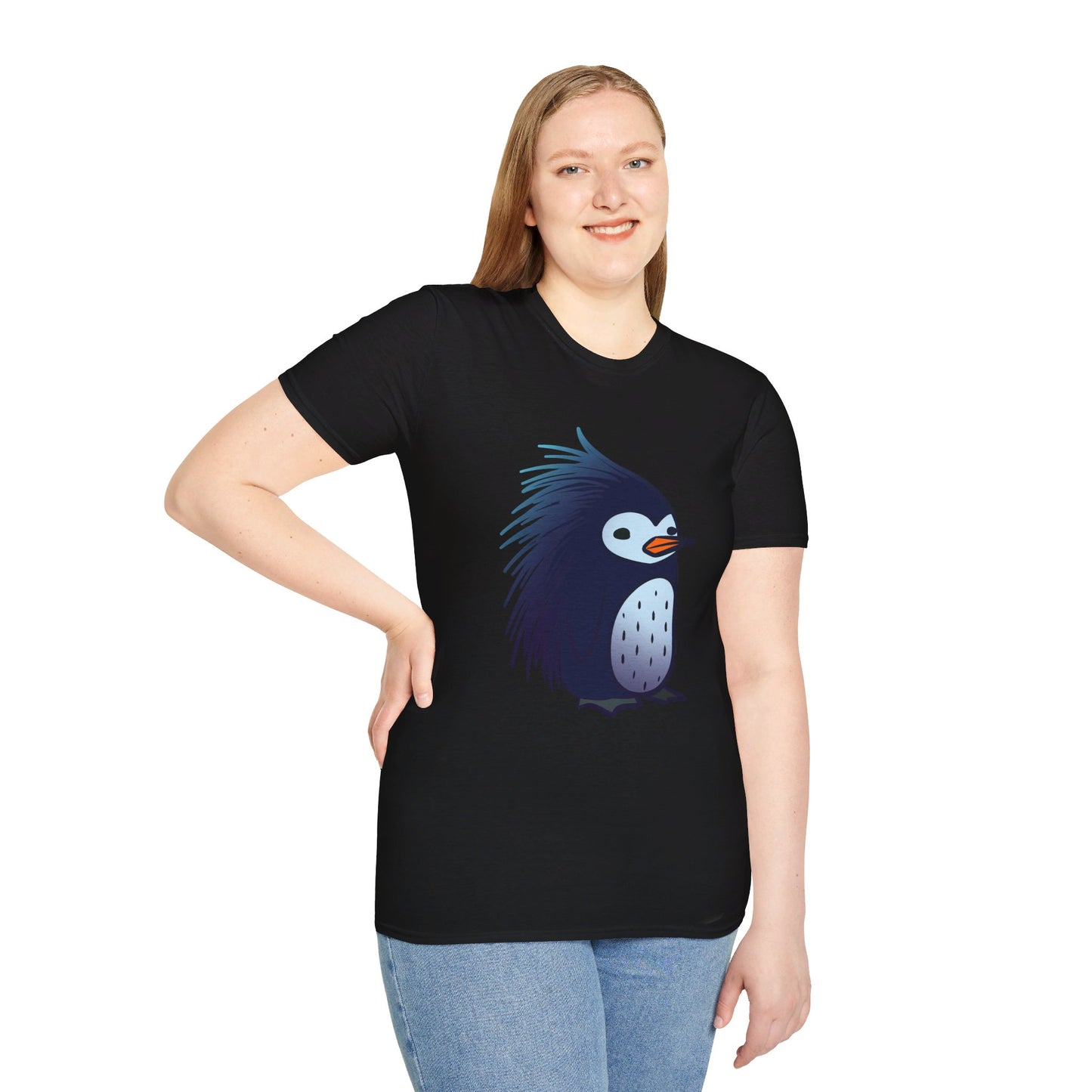 Porcupenguin Remix Softstyle T-Shirt