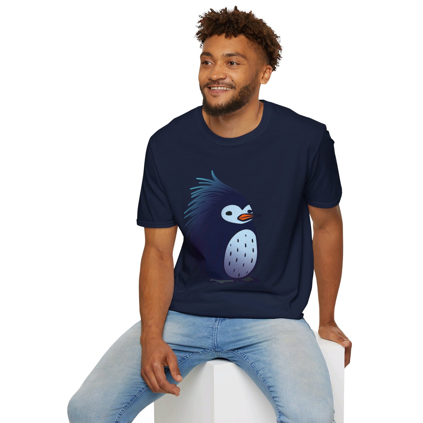 Porcupenguin Remix Softstyle T-Shirt