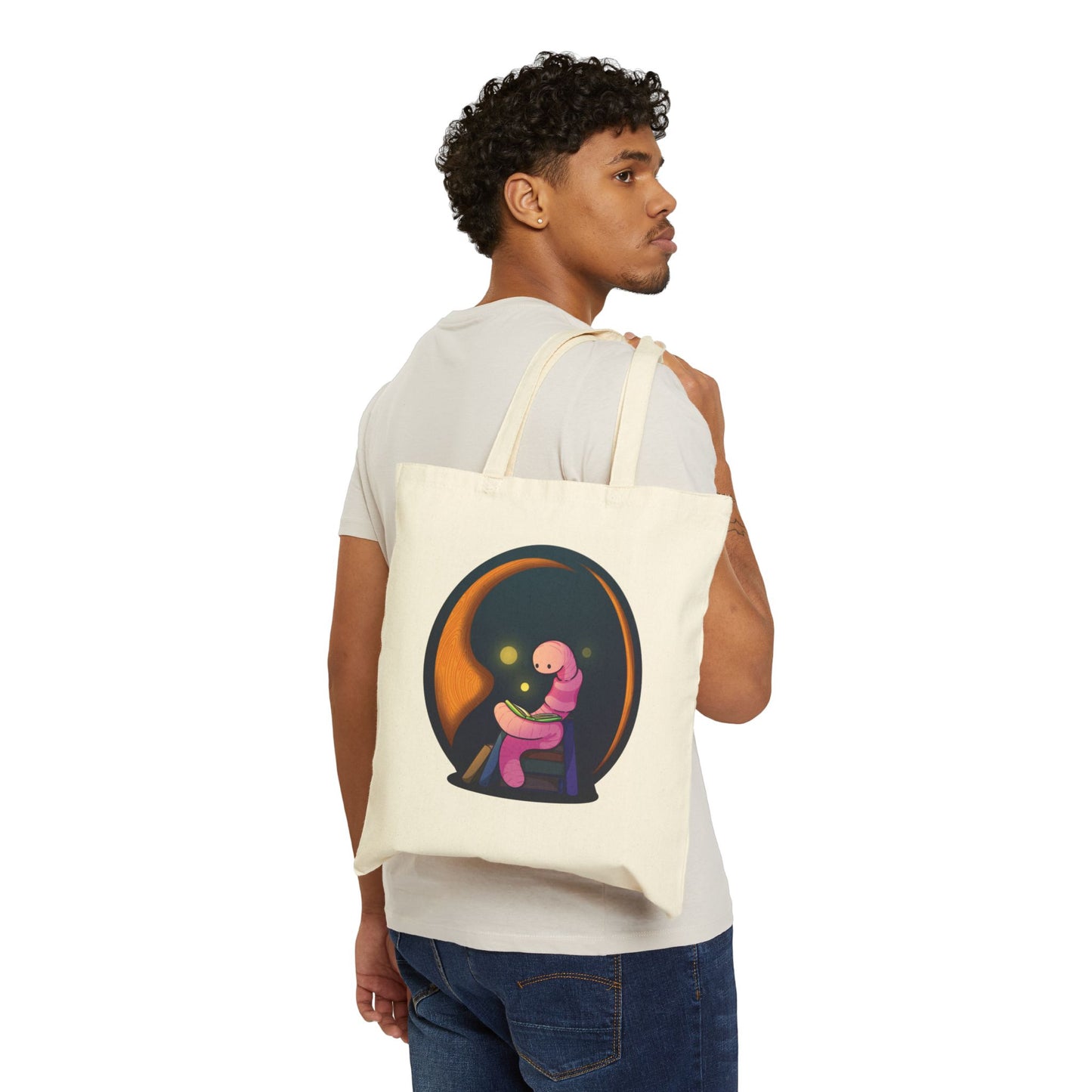 Bookworm Tote Bag