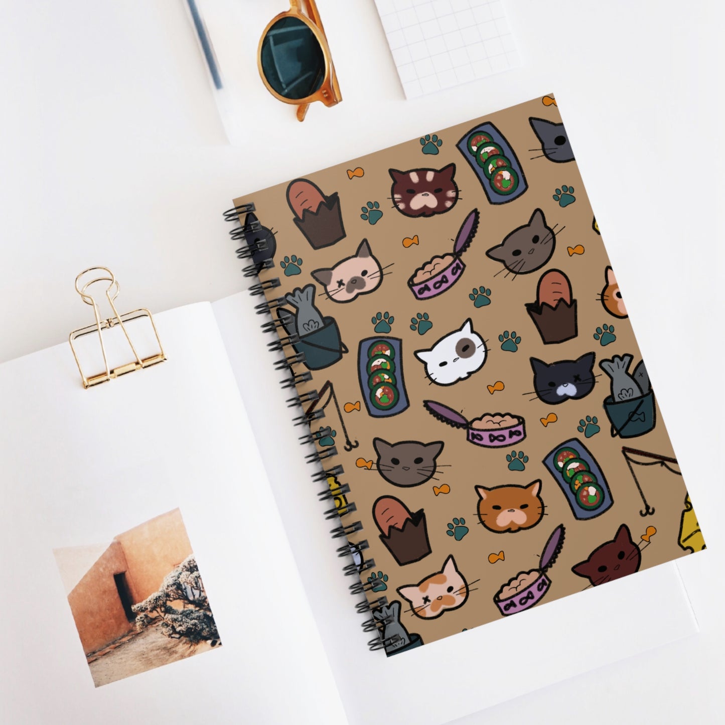 Cats! Spiral Notebook - Ruled Line