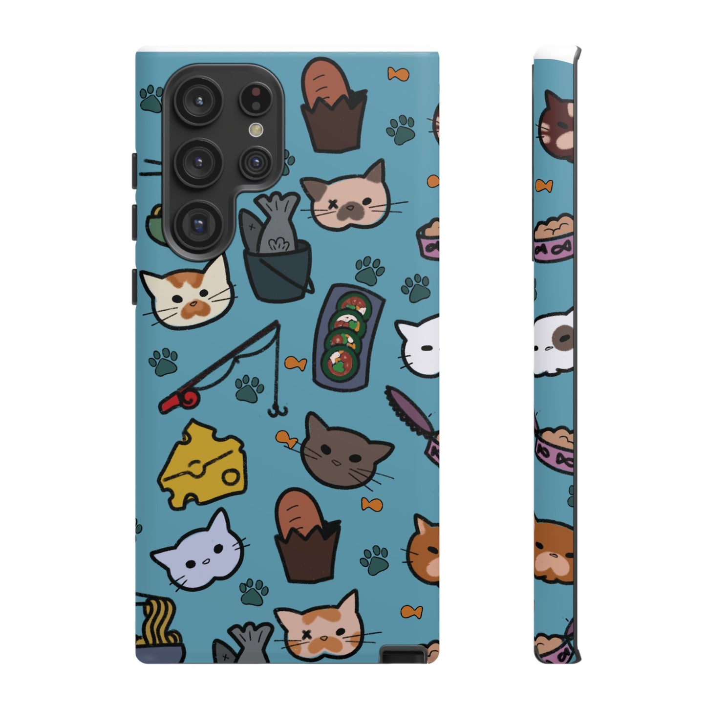 Cats! Blue Tough Cases