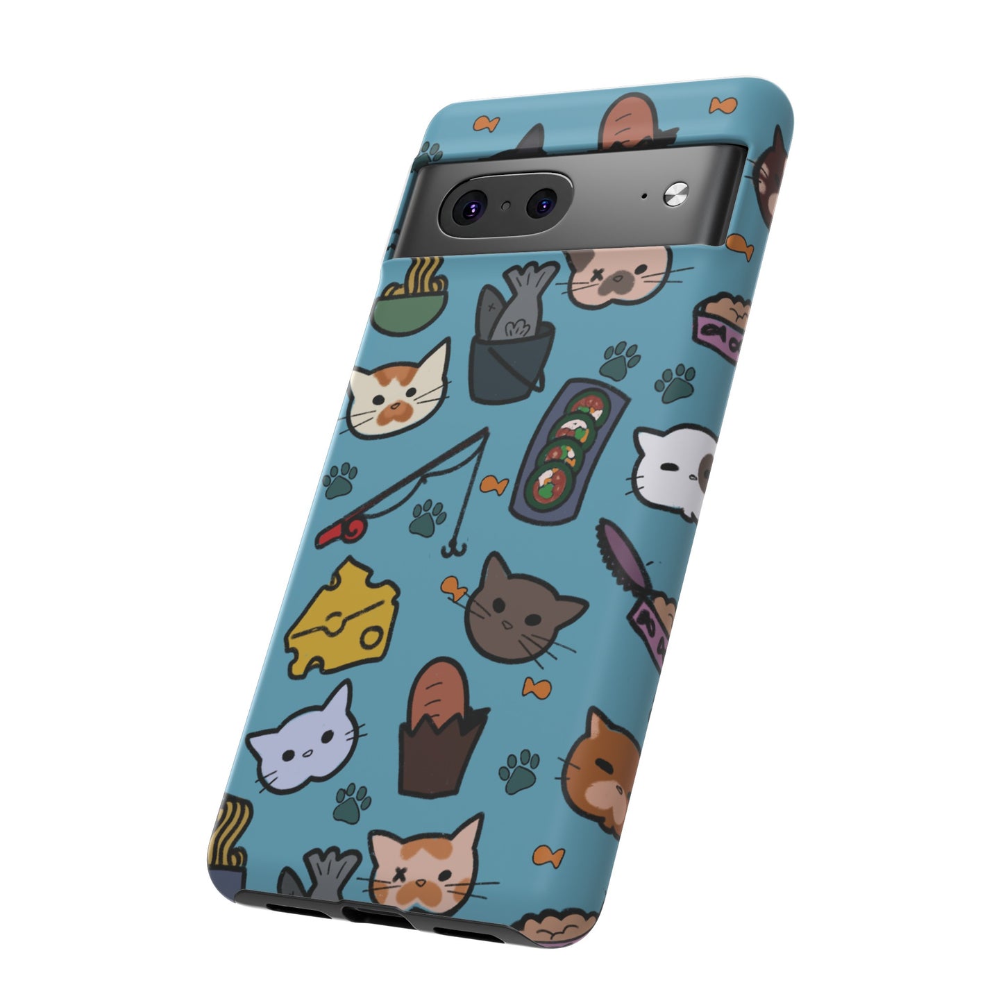 Cats! Blue Tough Cases