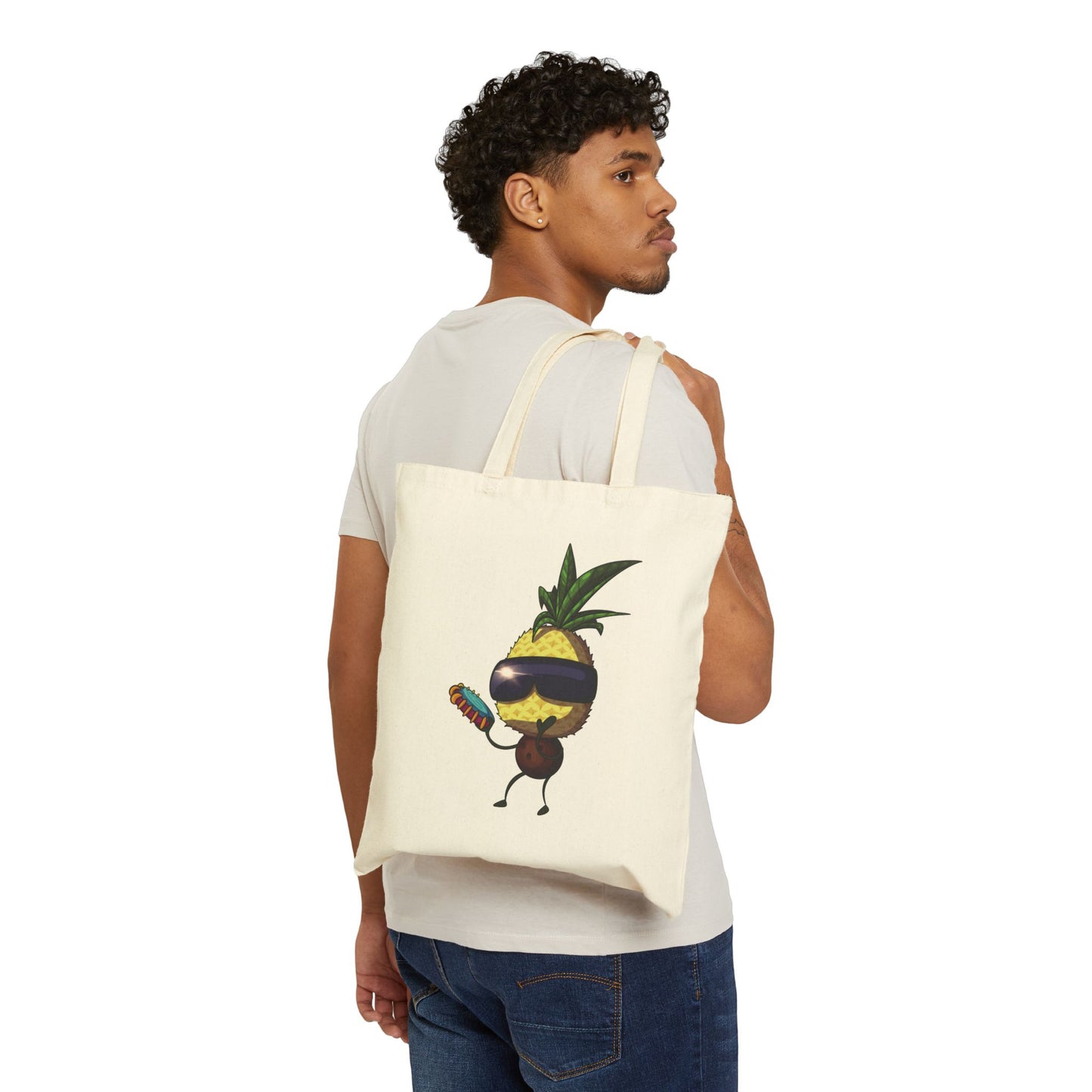 Party Pineapple Tote Bag