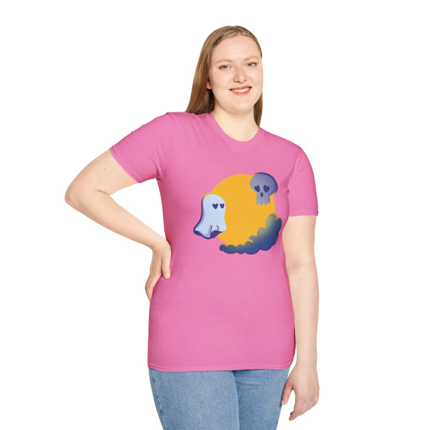 Happily Haunted <3 Softstyle T-Shirt