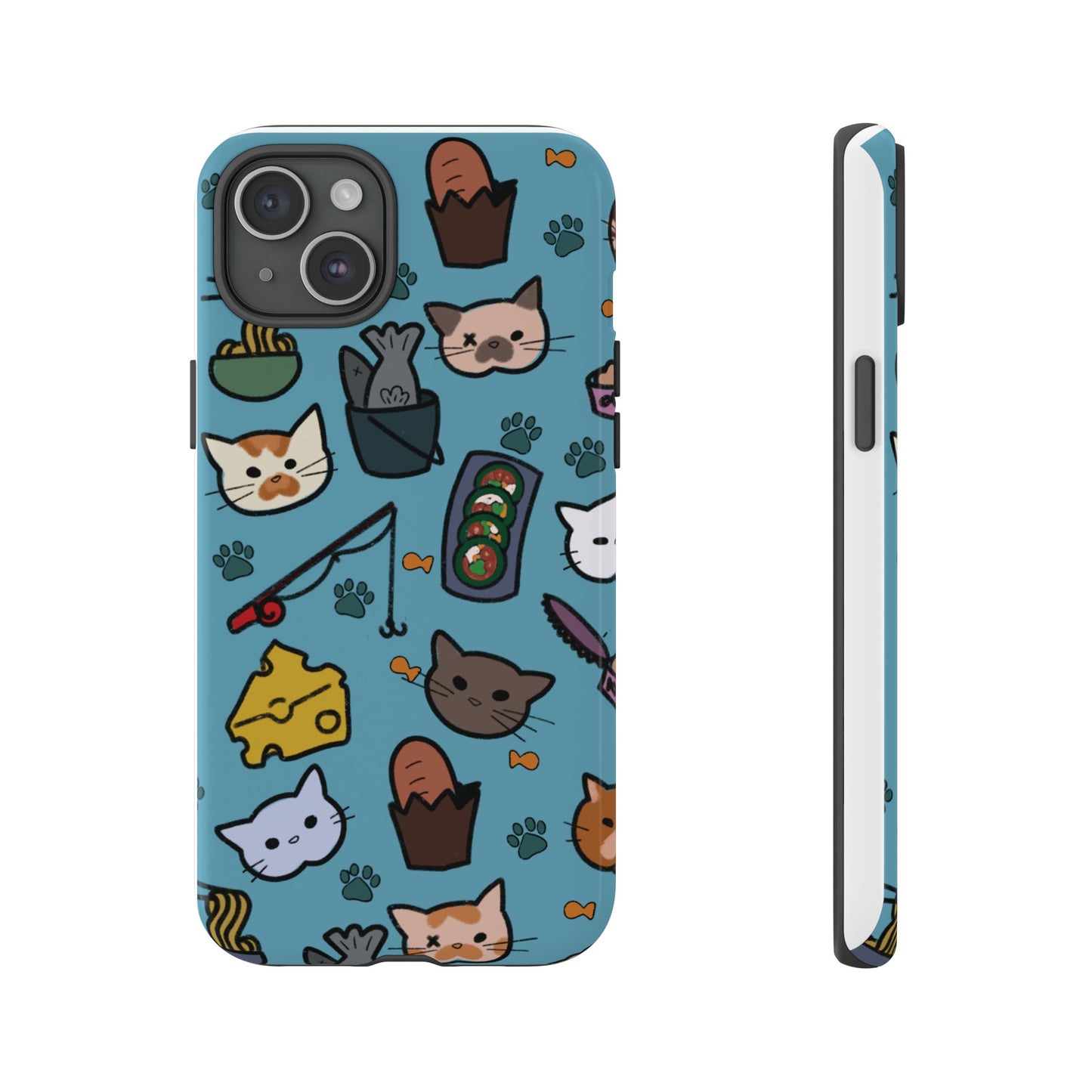 Cats! Blue Tough Cases