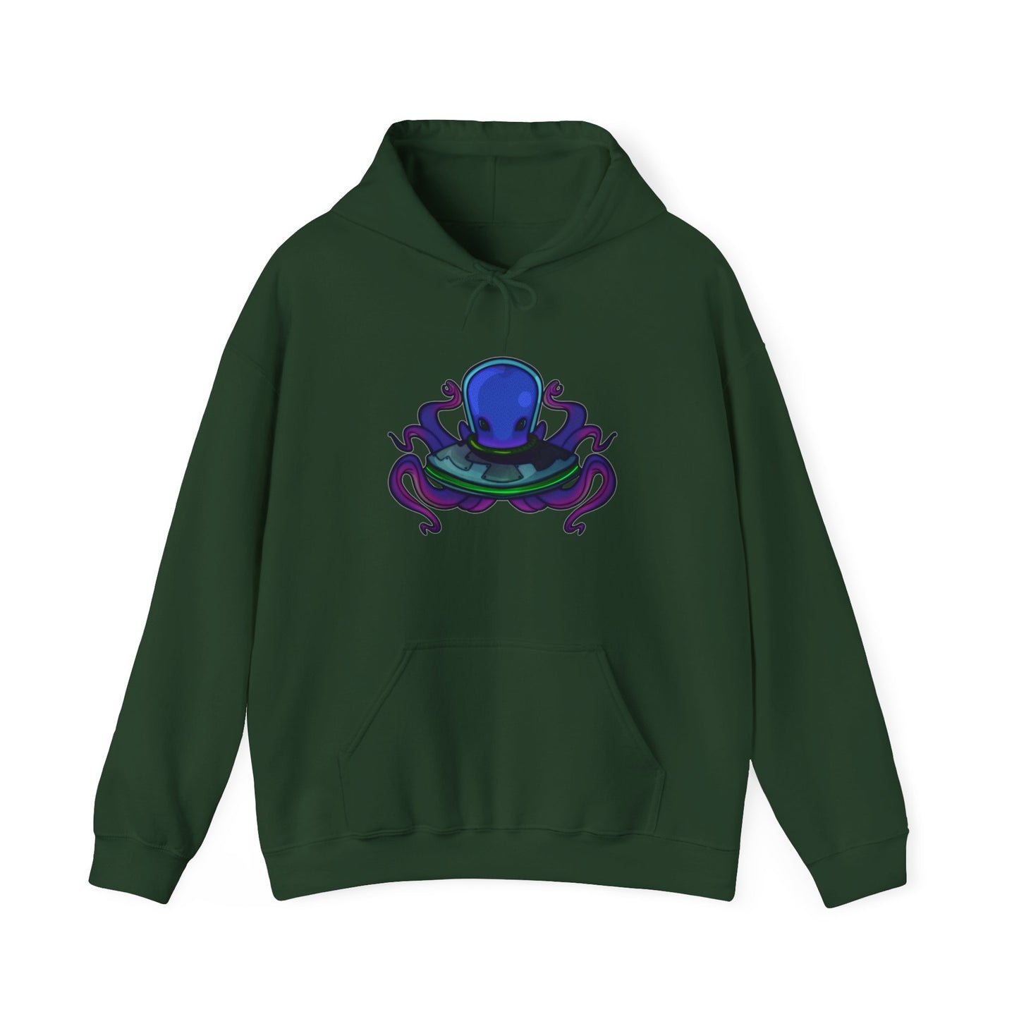 Alien Octopus Heavy Blend™ Hooded Sweatshirt