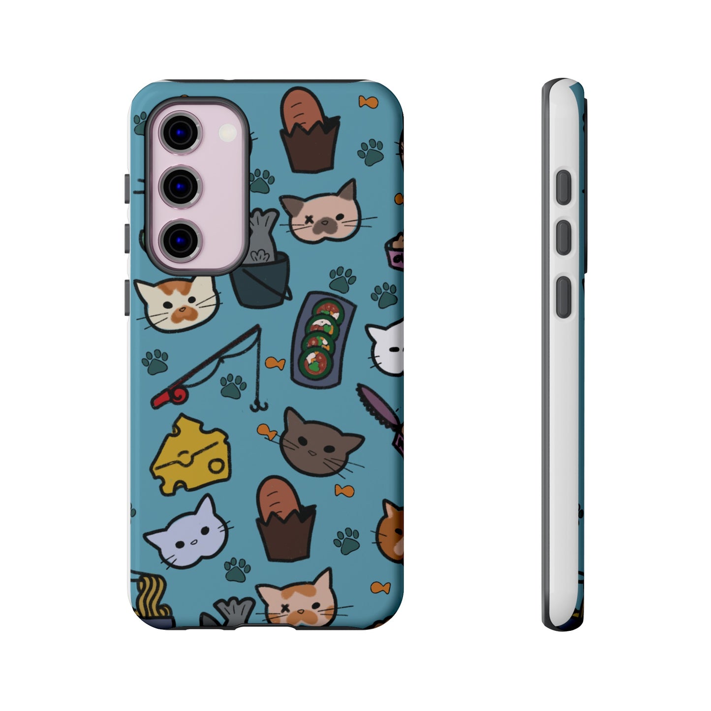 Cats! Blue Tough Cases