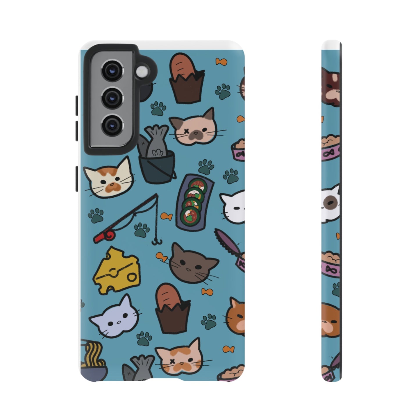 Cats! Blue Tough Cases