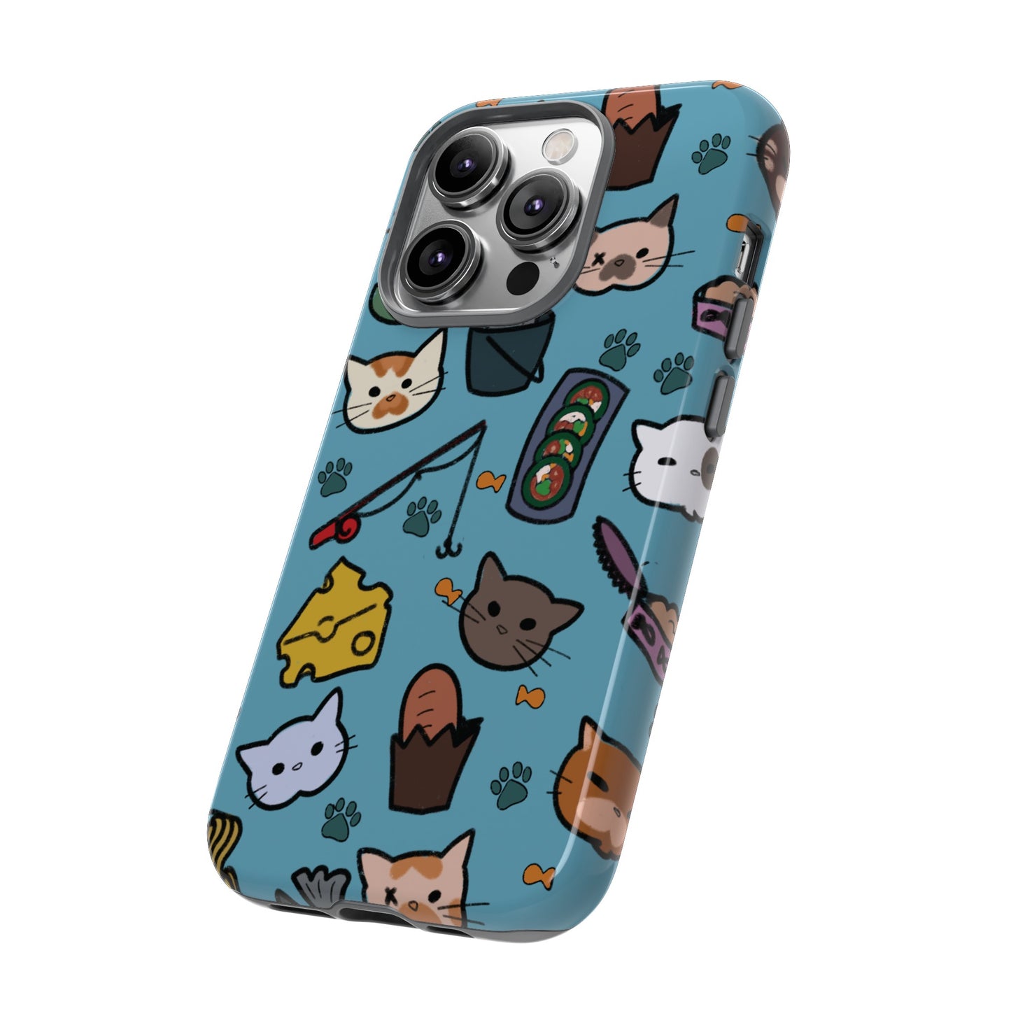 Cats! Blue Tough Cases