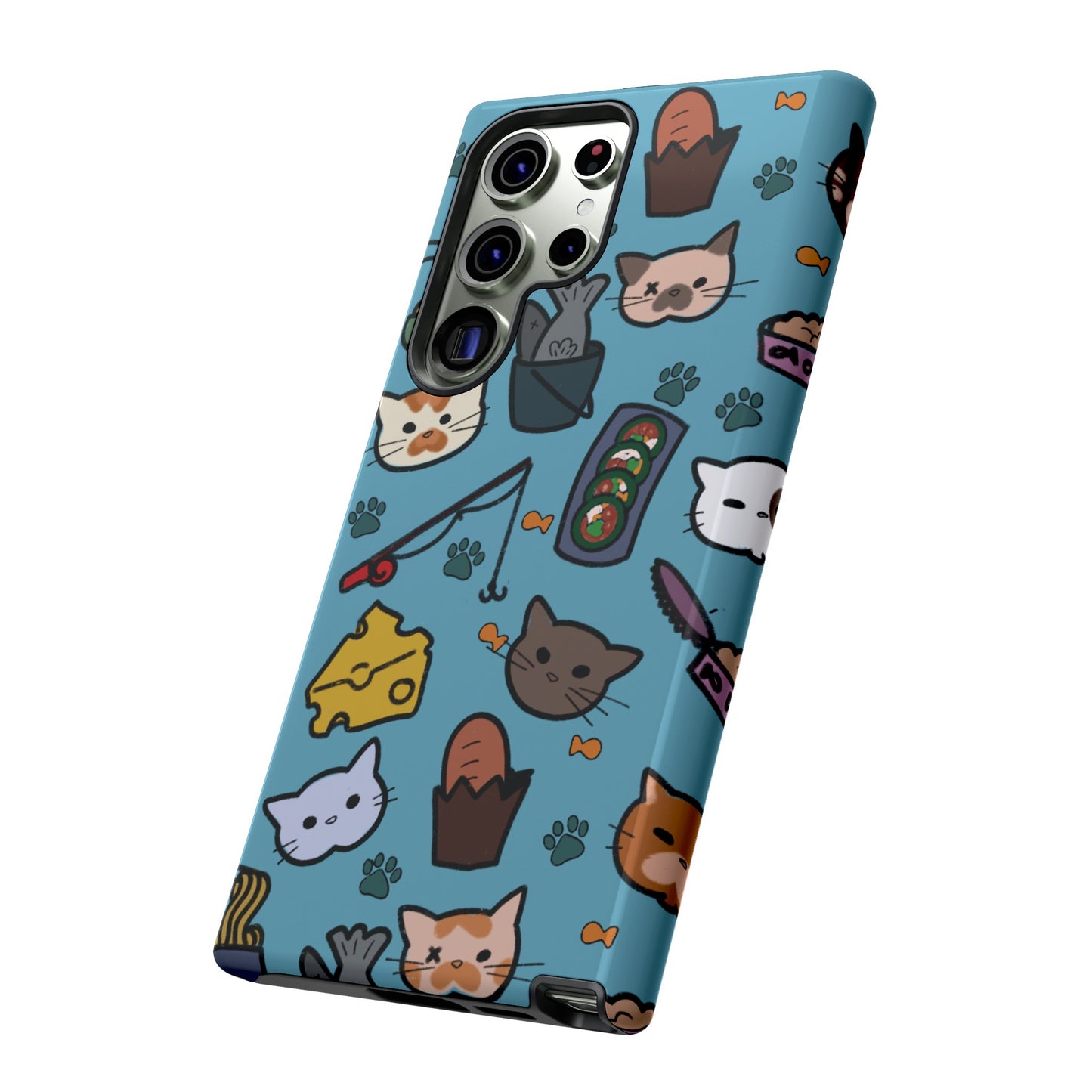 Cats! Blue Tough Cases