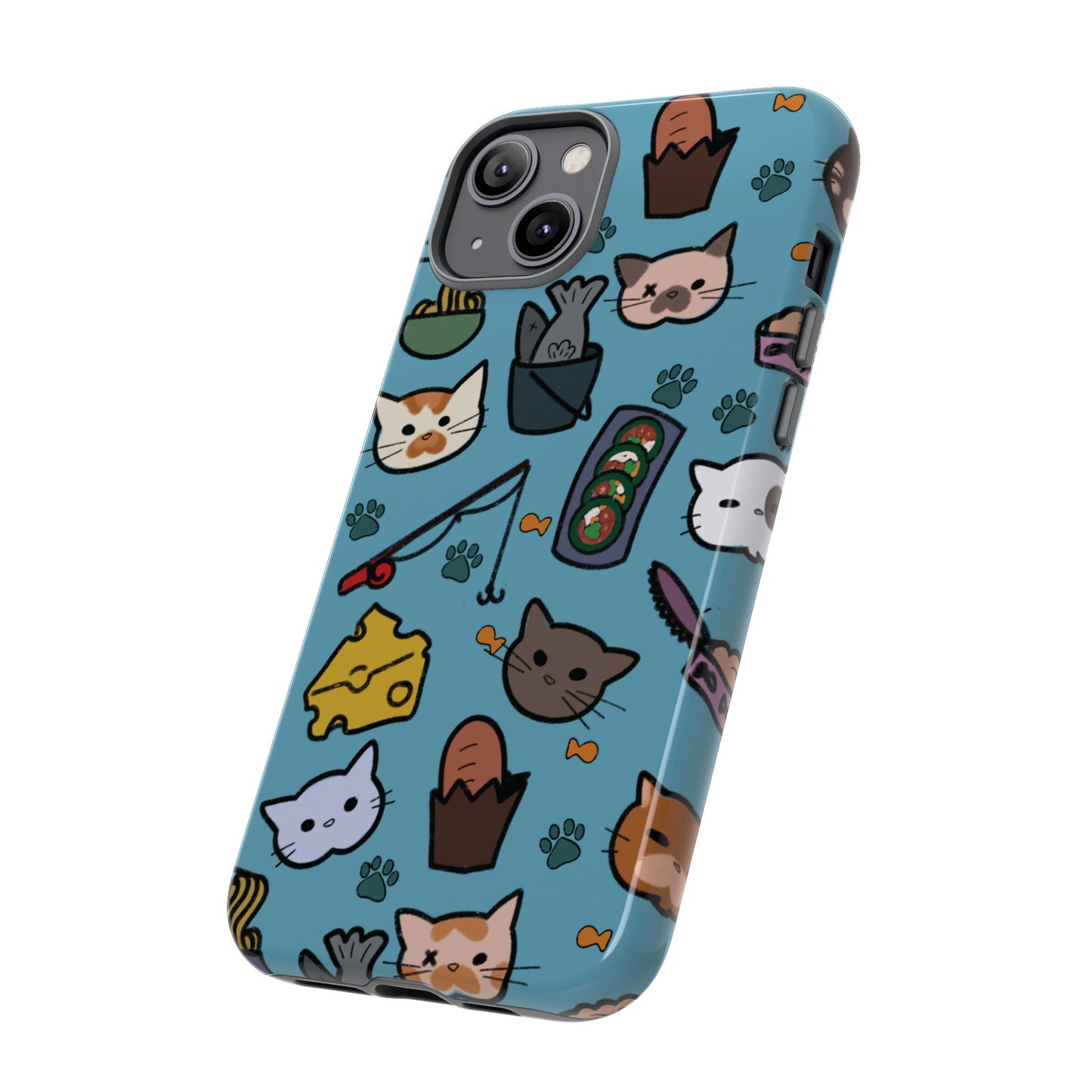 Cats! Blue Tough Cases