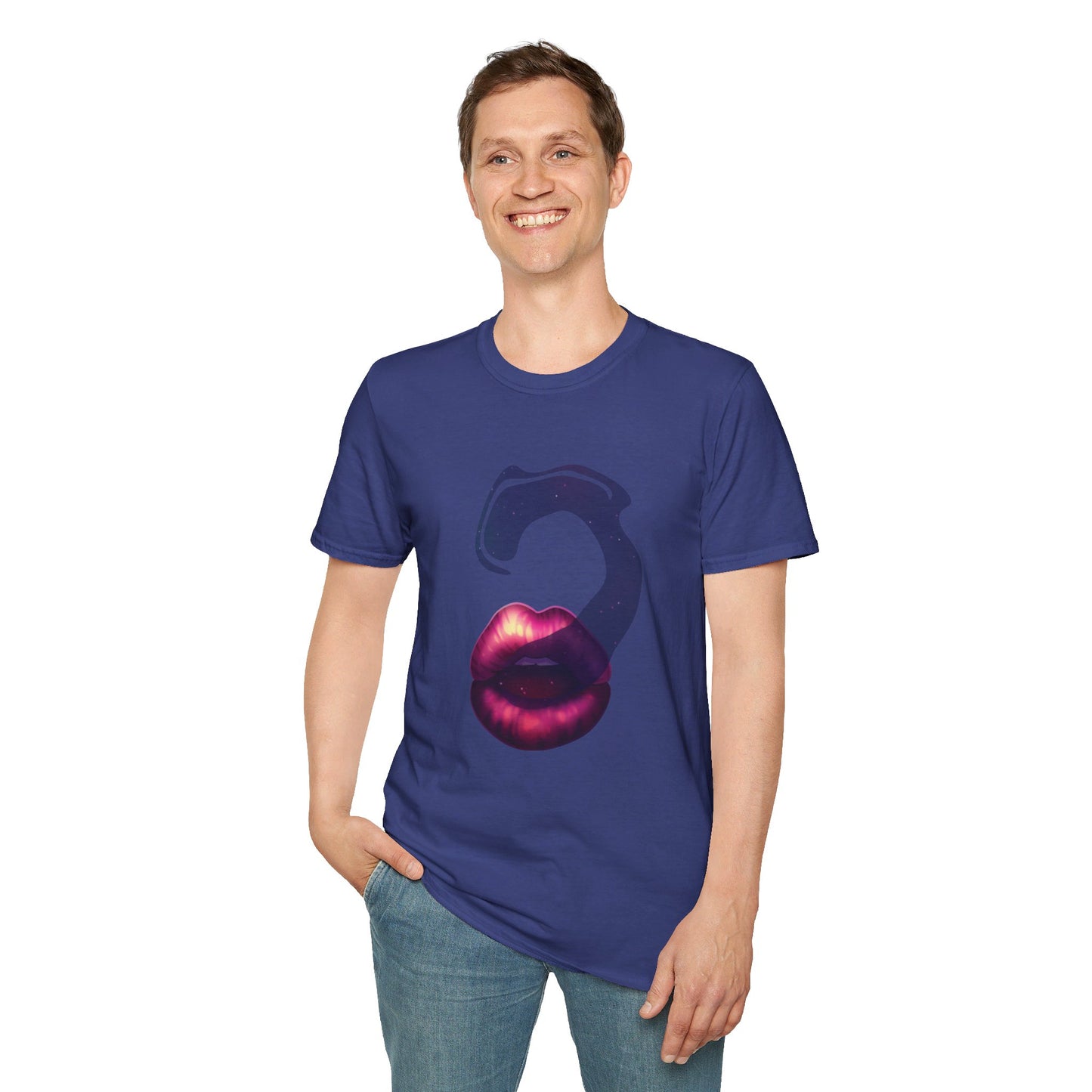 Kiss the Cosmos <3 Softstyle T-Shirt