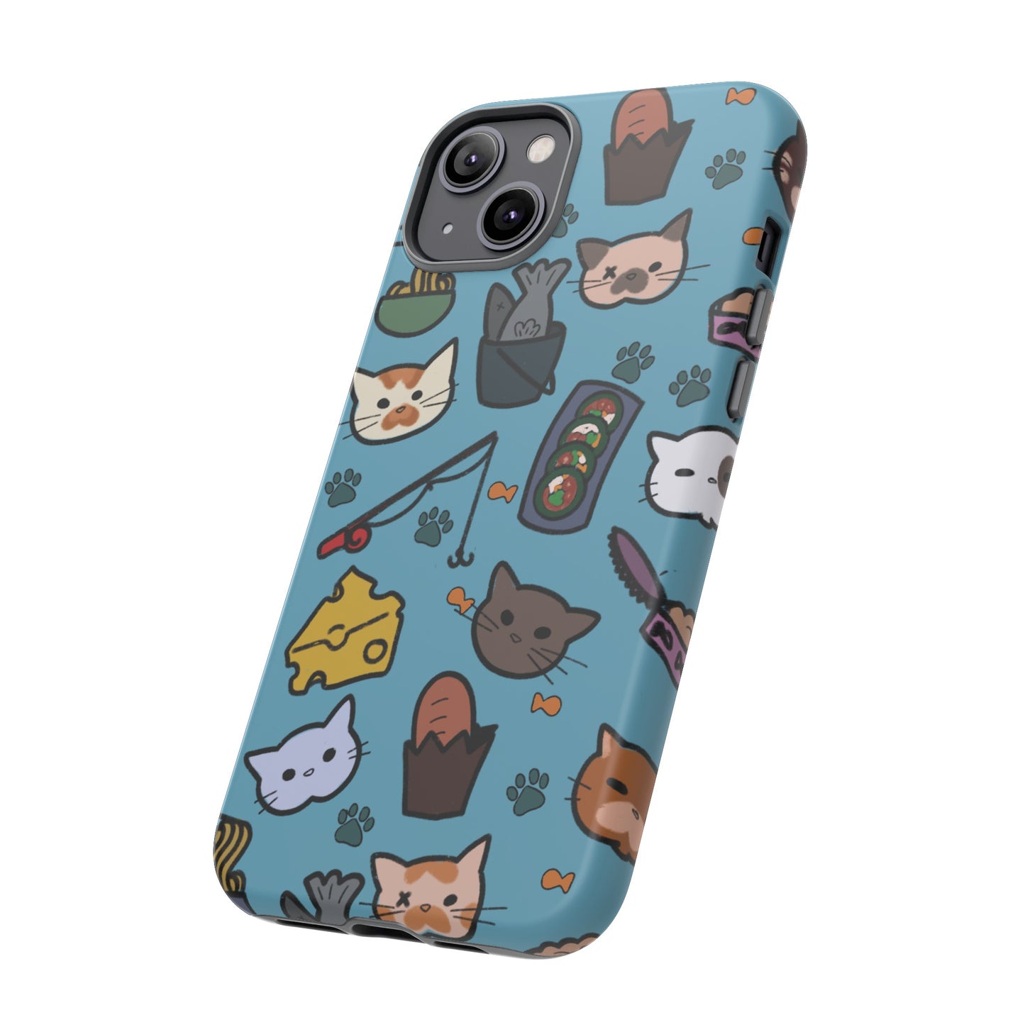 Cats! Blue Tough Cases