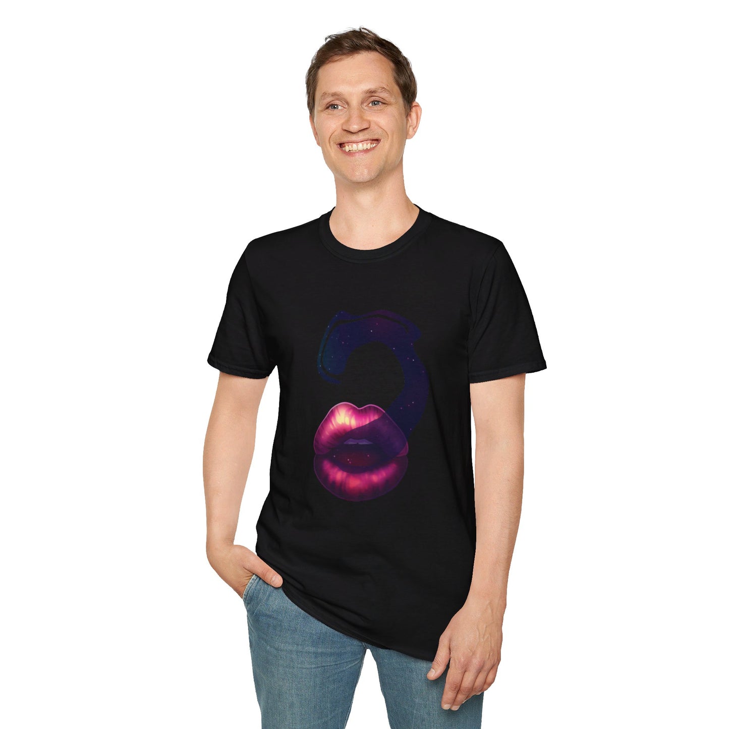 Kiss the Cosmos <3 Softstyle T-Shirt