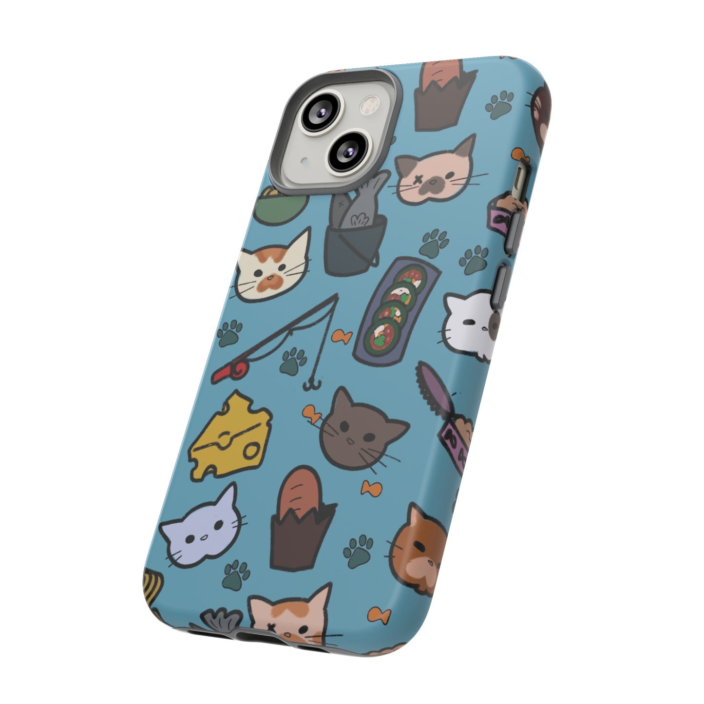 Cats! Blue Tough Cases