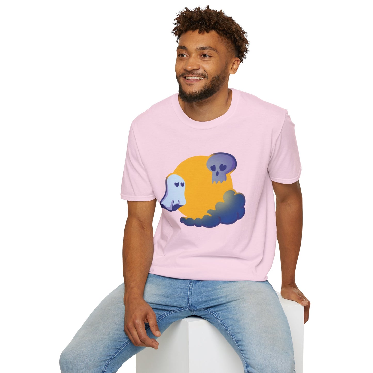 Happily Haunted <3 Softstyle T-Shirt