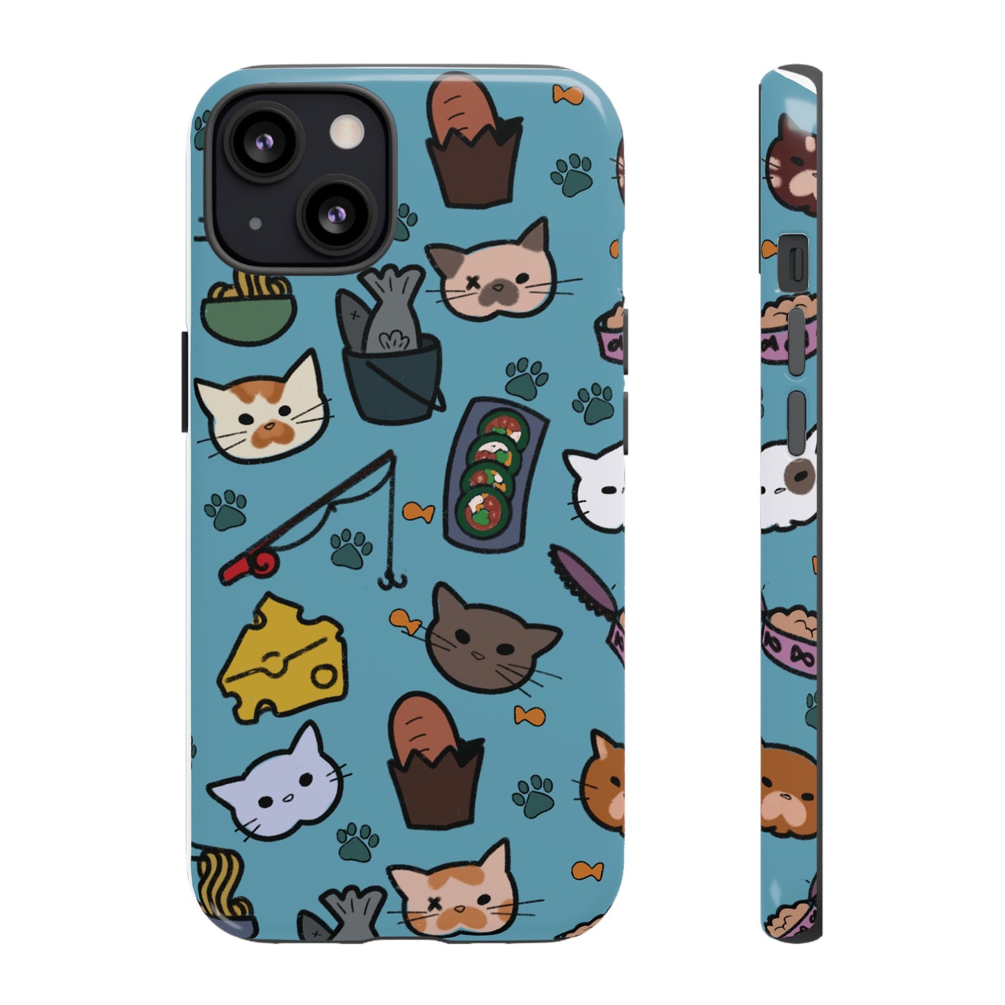 Cats! Blue Tough Cases