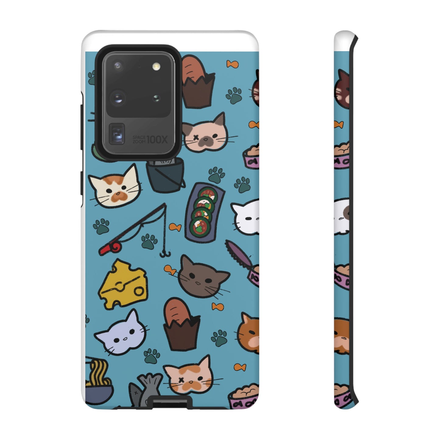 Cats! Blue Tough Cases