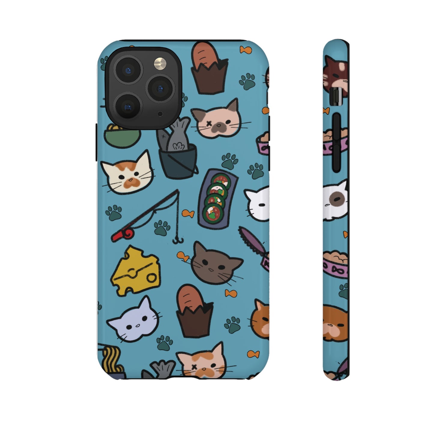 Cats! Blue Tough Cases