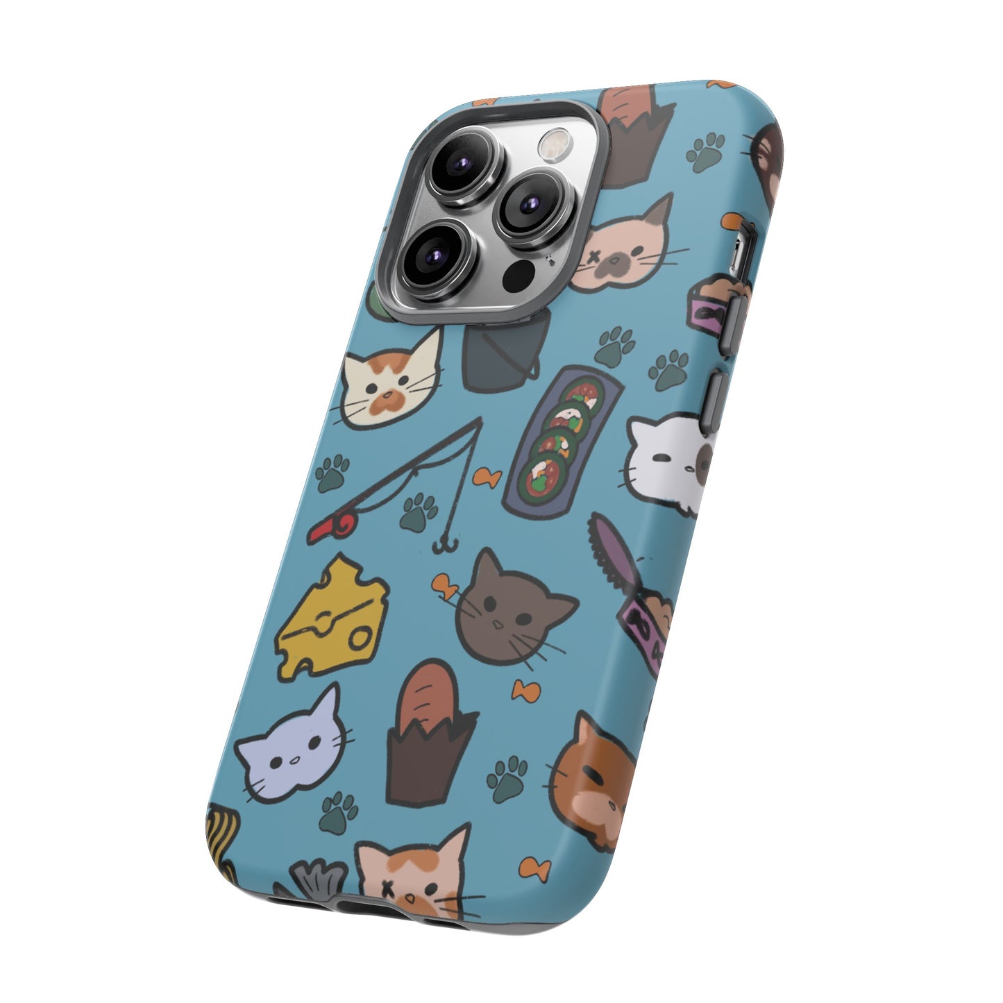 Cats! Blue Tough Cases