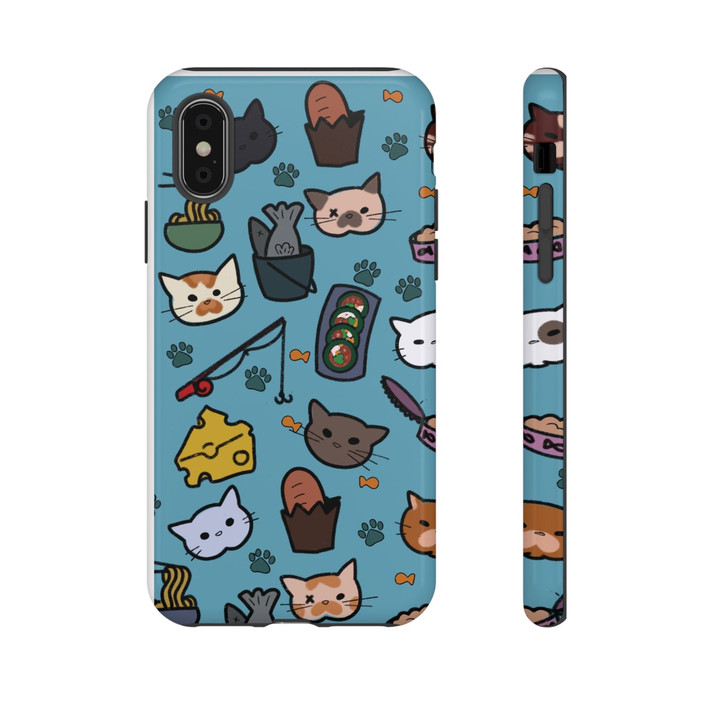 Cats! Blue Tough Cases