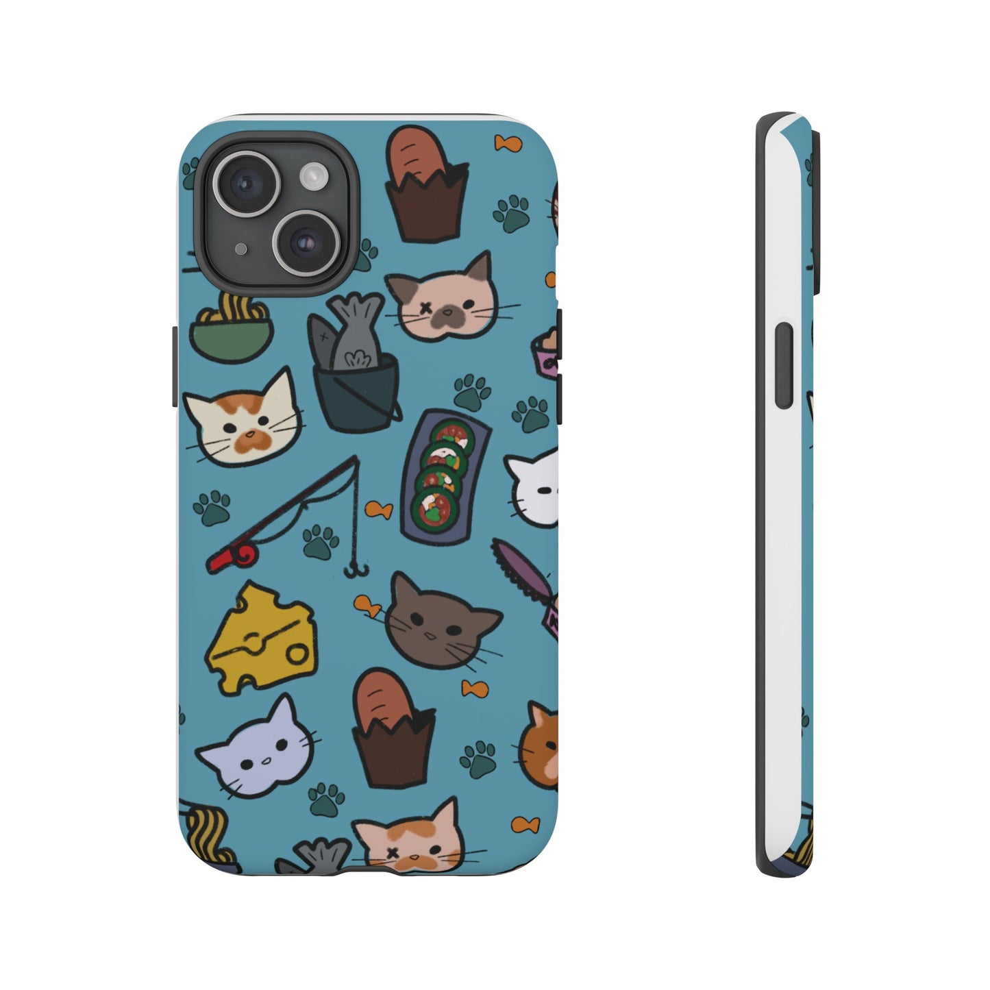 Cats! Blue Tough Cases