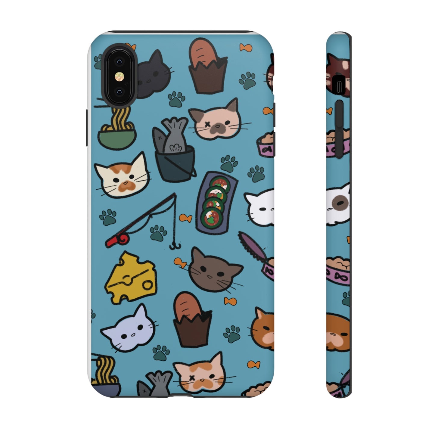 Cats! Blue Tough Cases