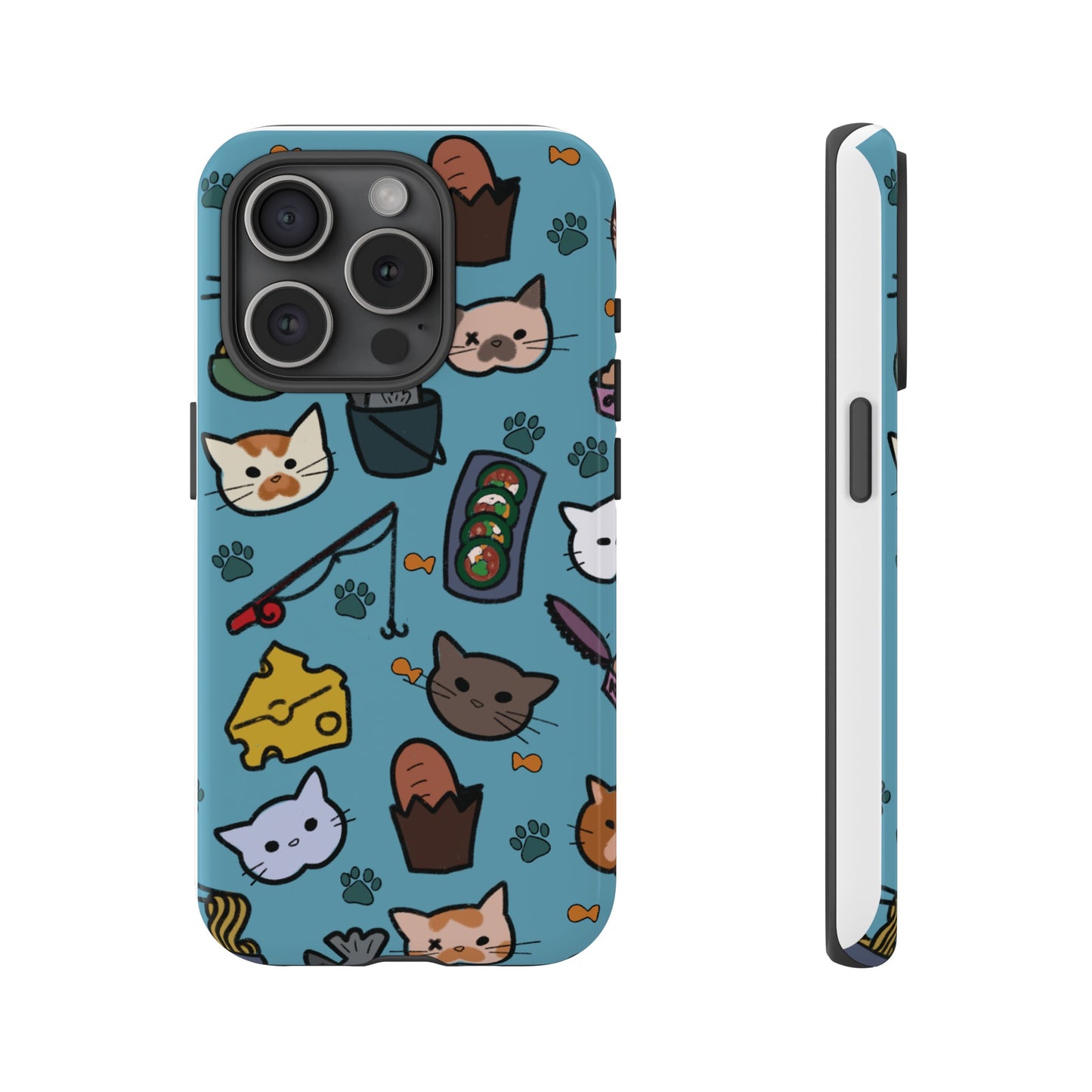 Cats! Blue Tough Cases