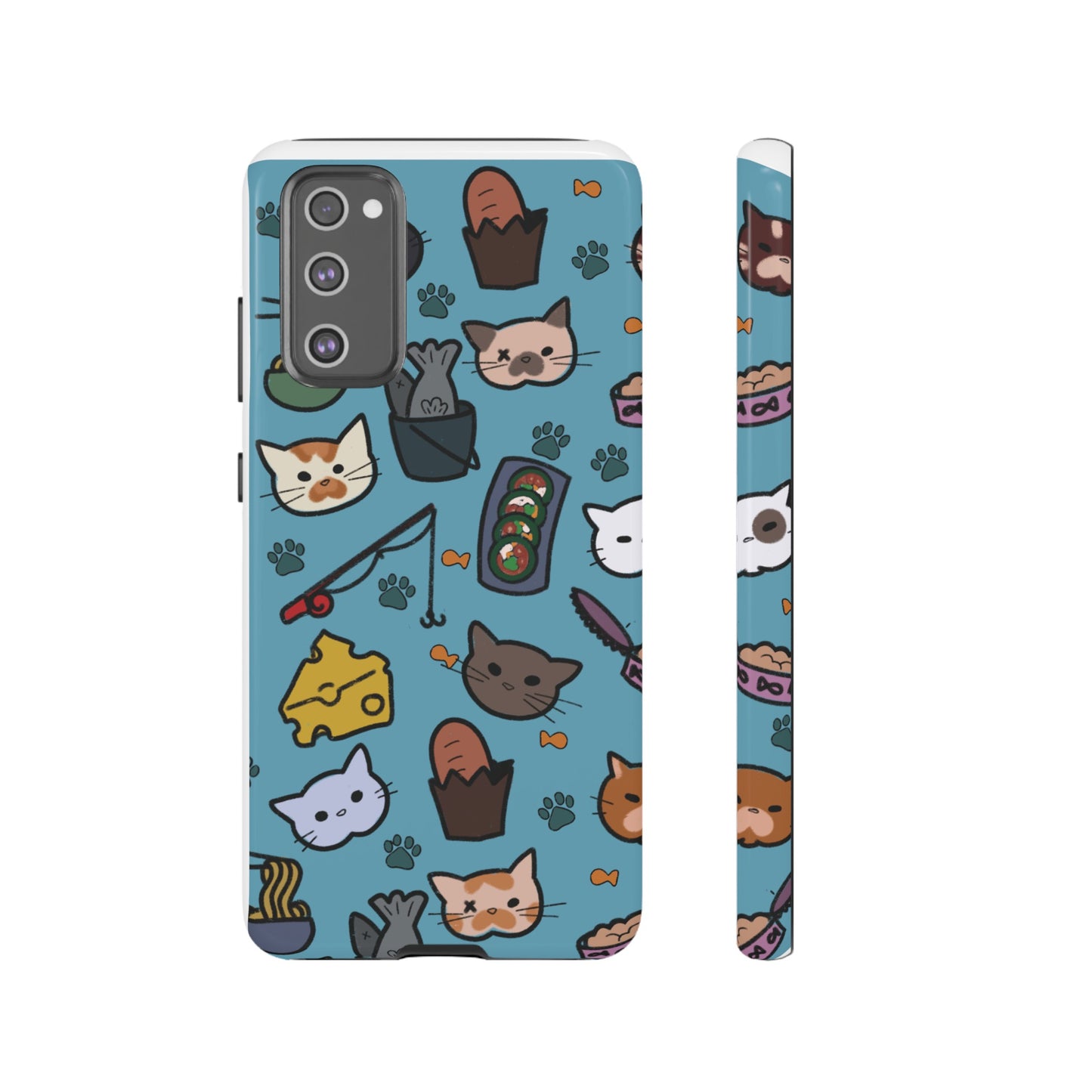 Cats! Blue Tough Cases