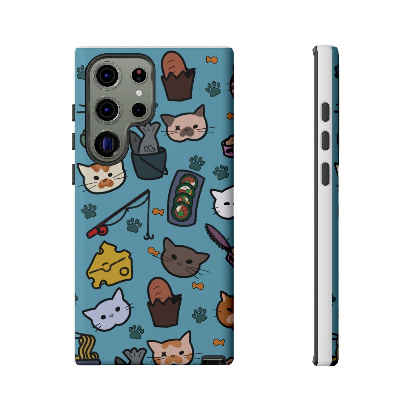 Cats! Blue Tough Cases