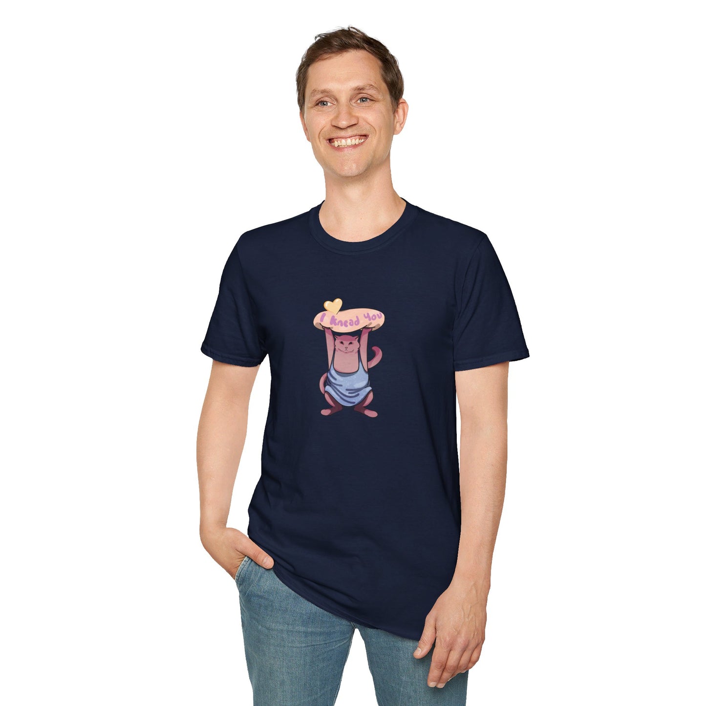 I knead you (beige cat) Softstyle T-Shirt