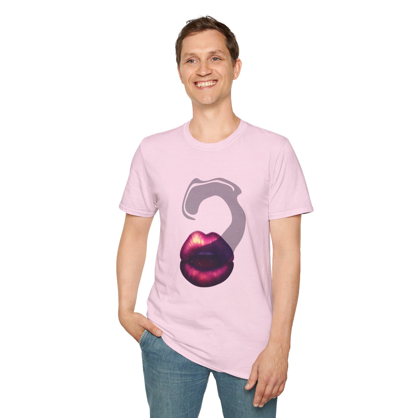 Kiss the Cosmos <3 Softstyle T-Shirt