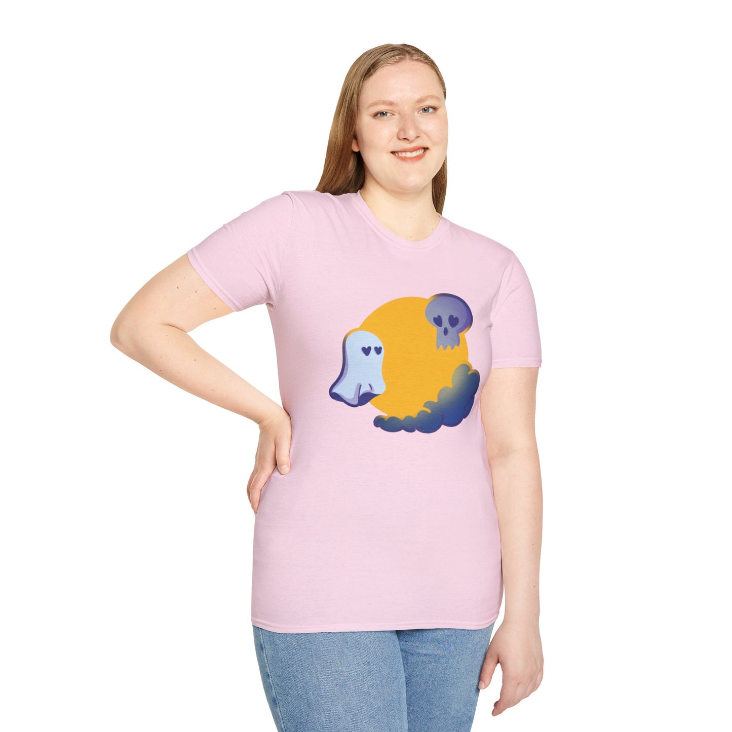 Happily Haunted <3 Softstyle T-Shirt