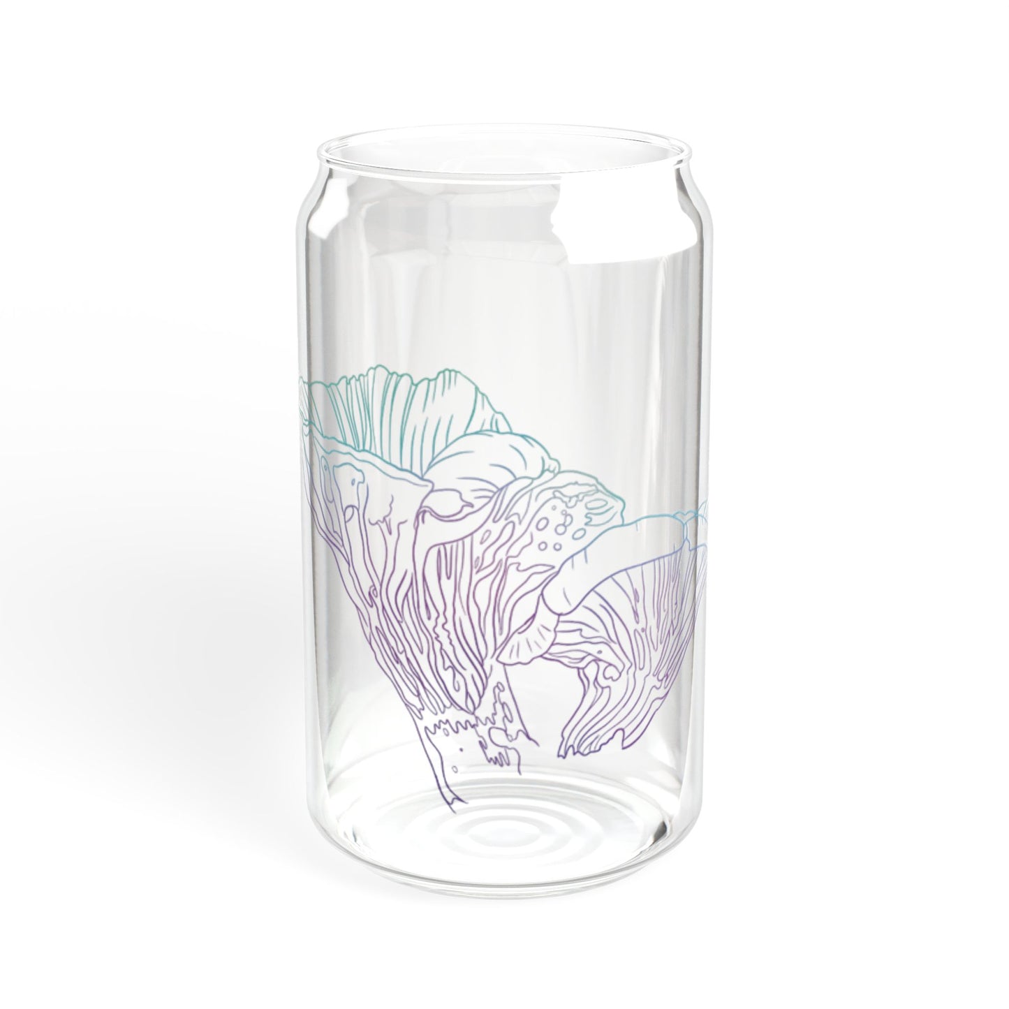 Mushroom Melody Sipper Glass, 16oz