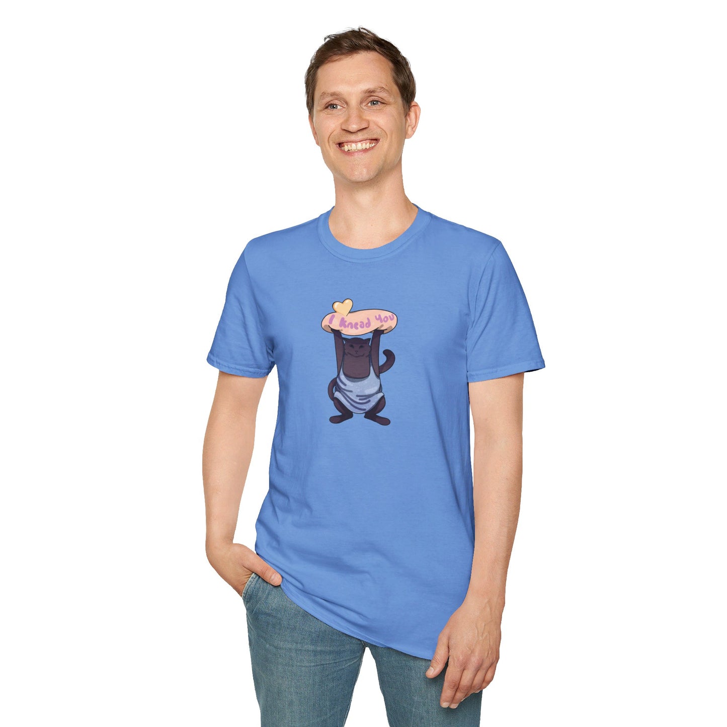 I knead You (Black Cat) Softstyle T-Shirt