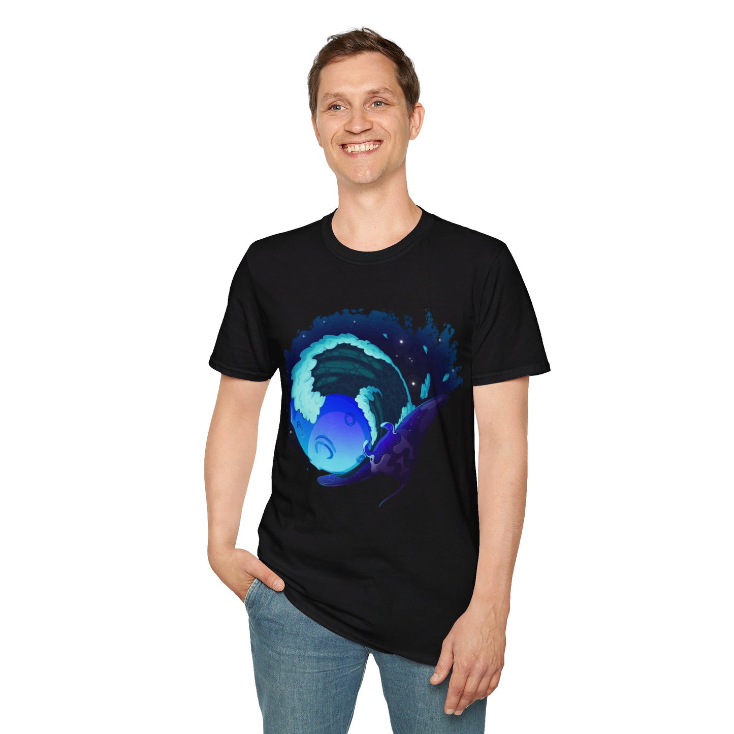 Moonlit Manta Ray T-Shirt