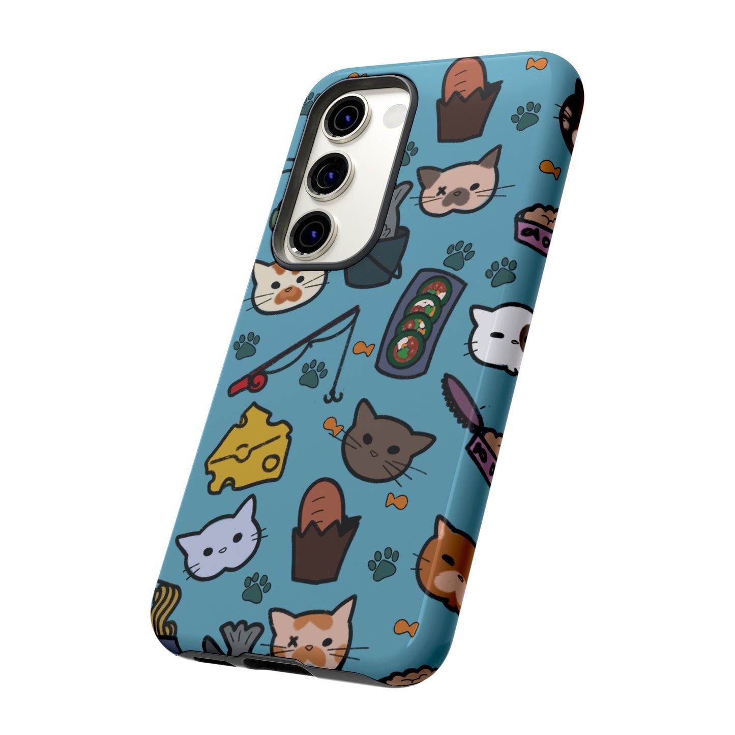 Cats! Blue Tough Cases