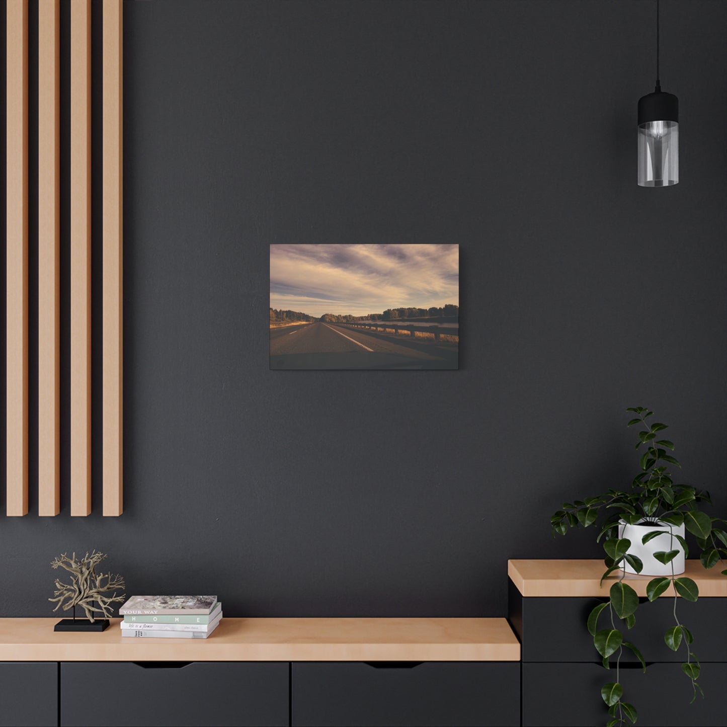 Scenic Road Trip Matte Canvas Print - 12" x 16"