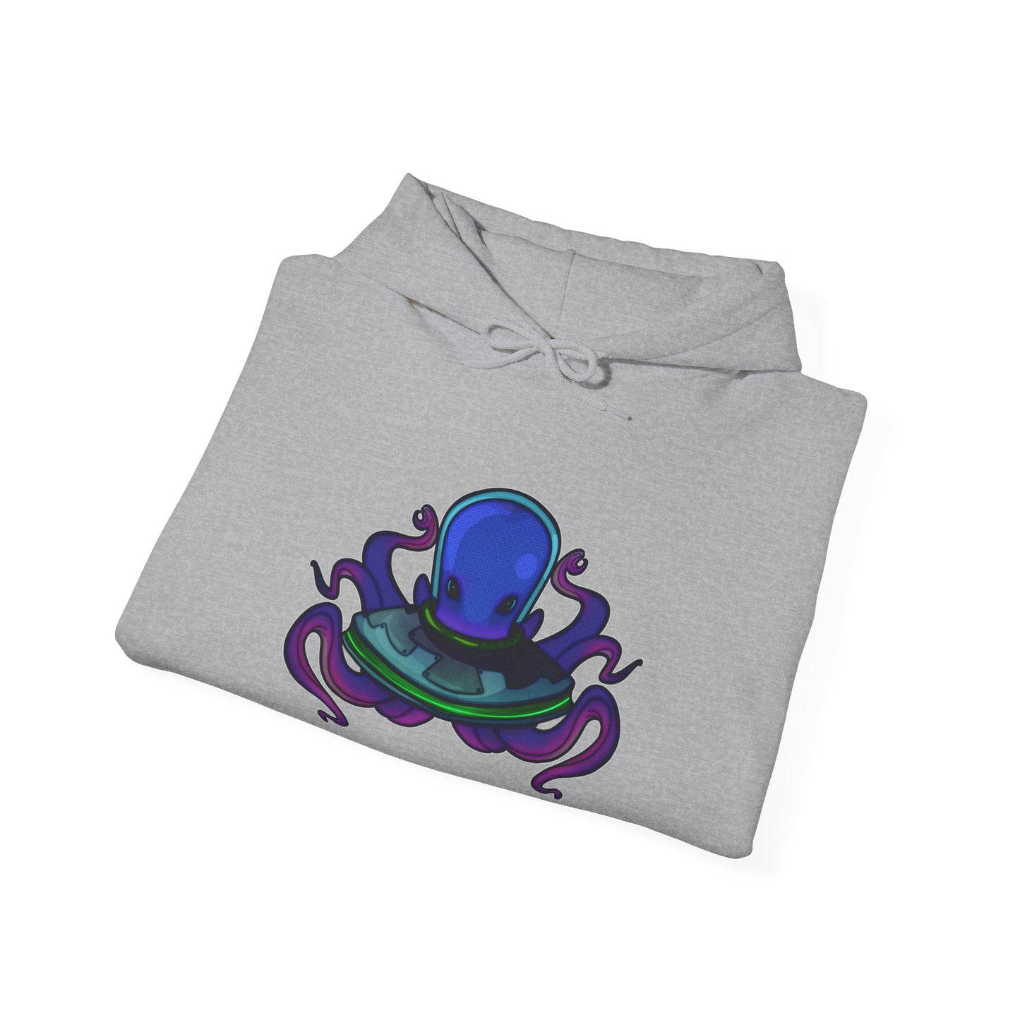 Alien Octopus Heavy Blend™ Hooded Sweatshirt