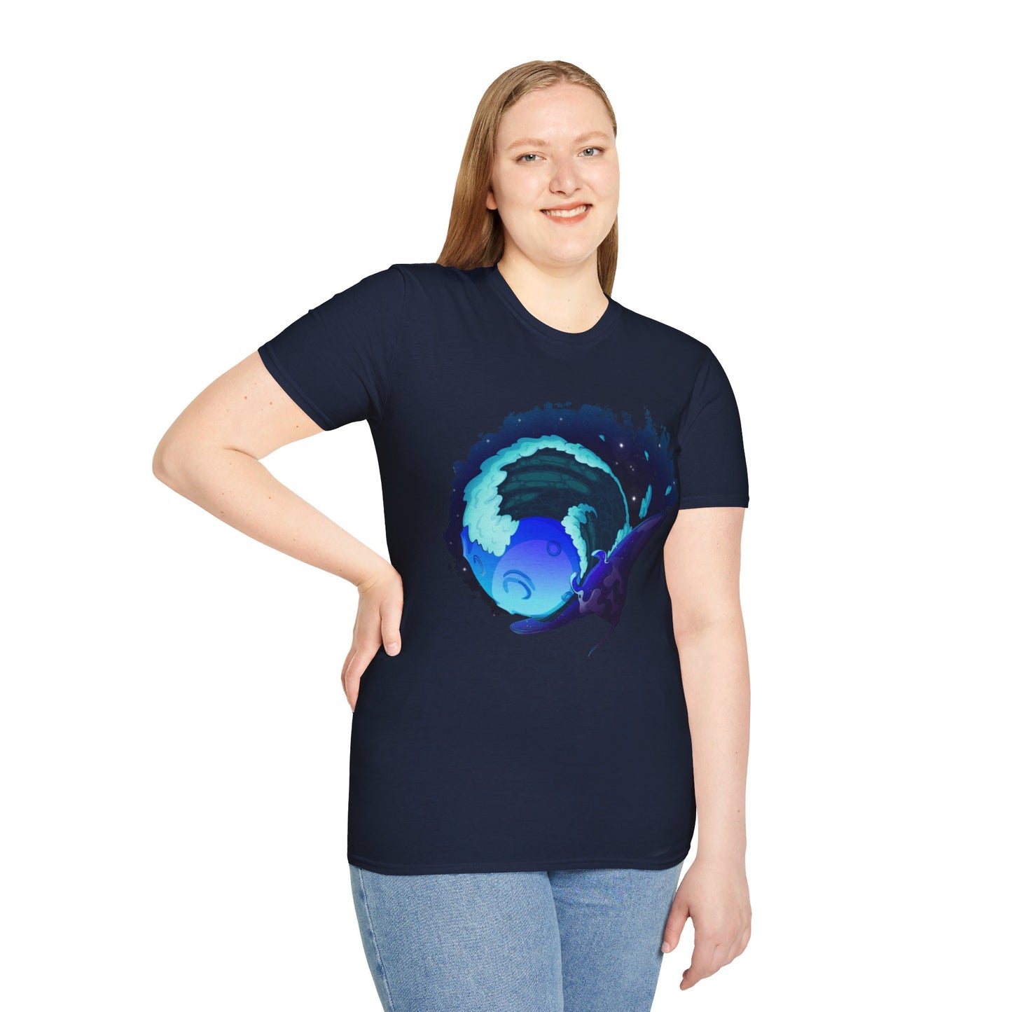 Moonlit Manta Ray T-Shirt