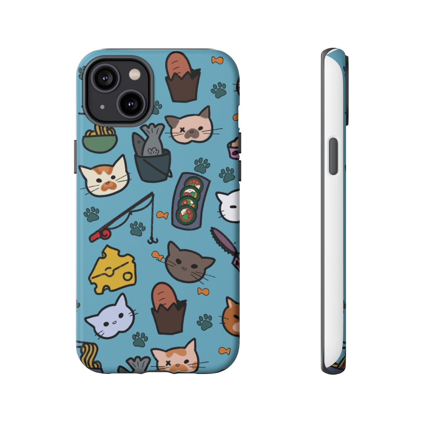 Cats! Blue Tough Cases