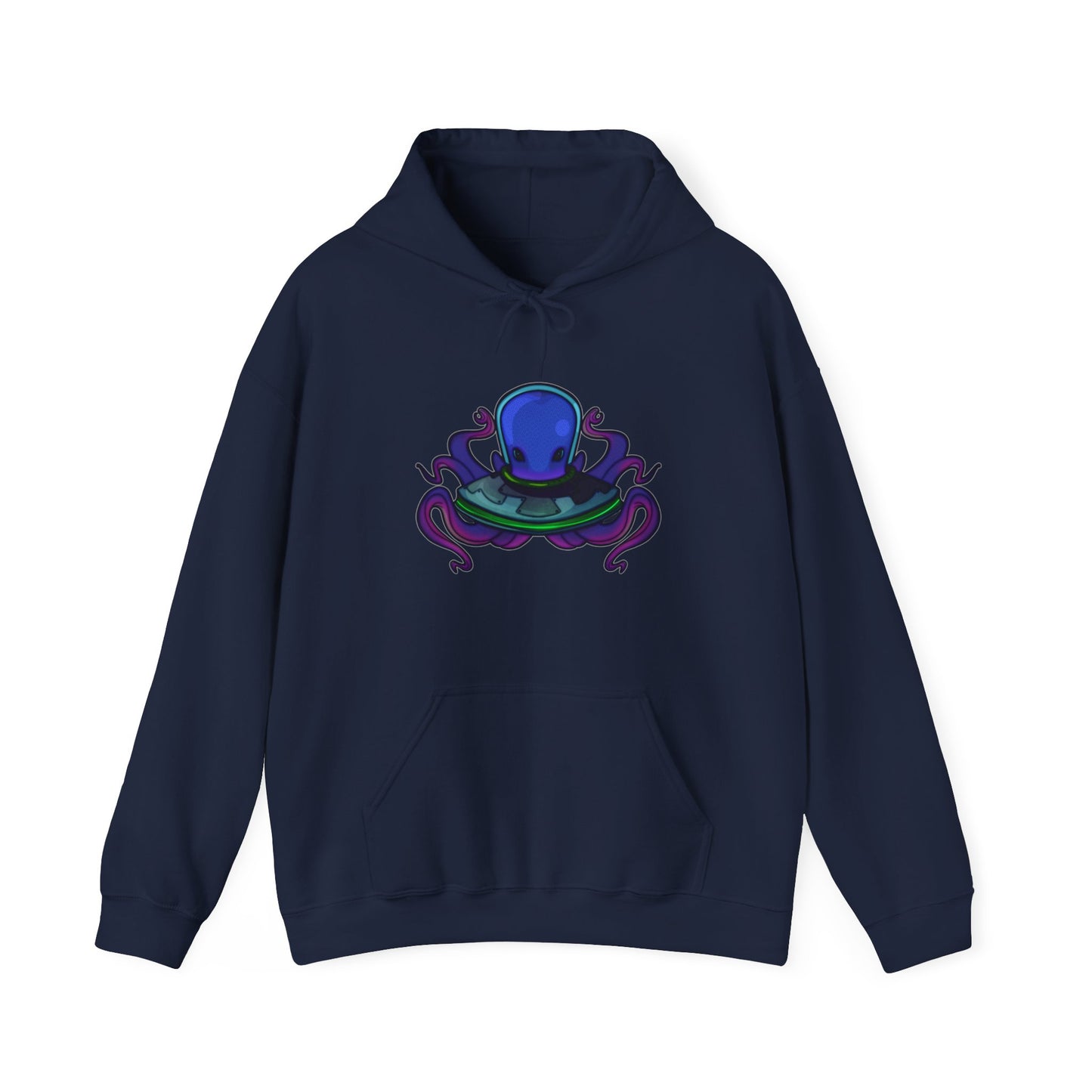 Alien Octopus Heavy Blend™ Hooded Sweatshirt